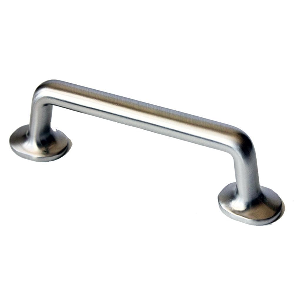 Rusticware 982SN Pulls 4-in , 102mm Center to Center Satin Nickel Dual Mount Cylindrical Handle