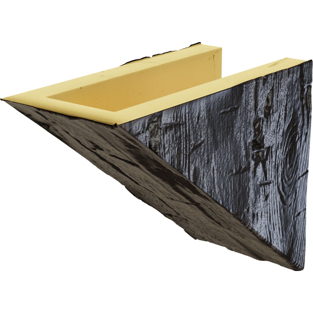 Ekena Millwork MANUHH06X10X72BKZW Mantel-Shelves - View #6