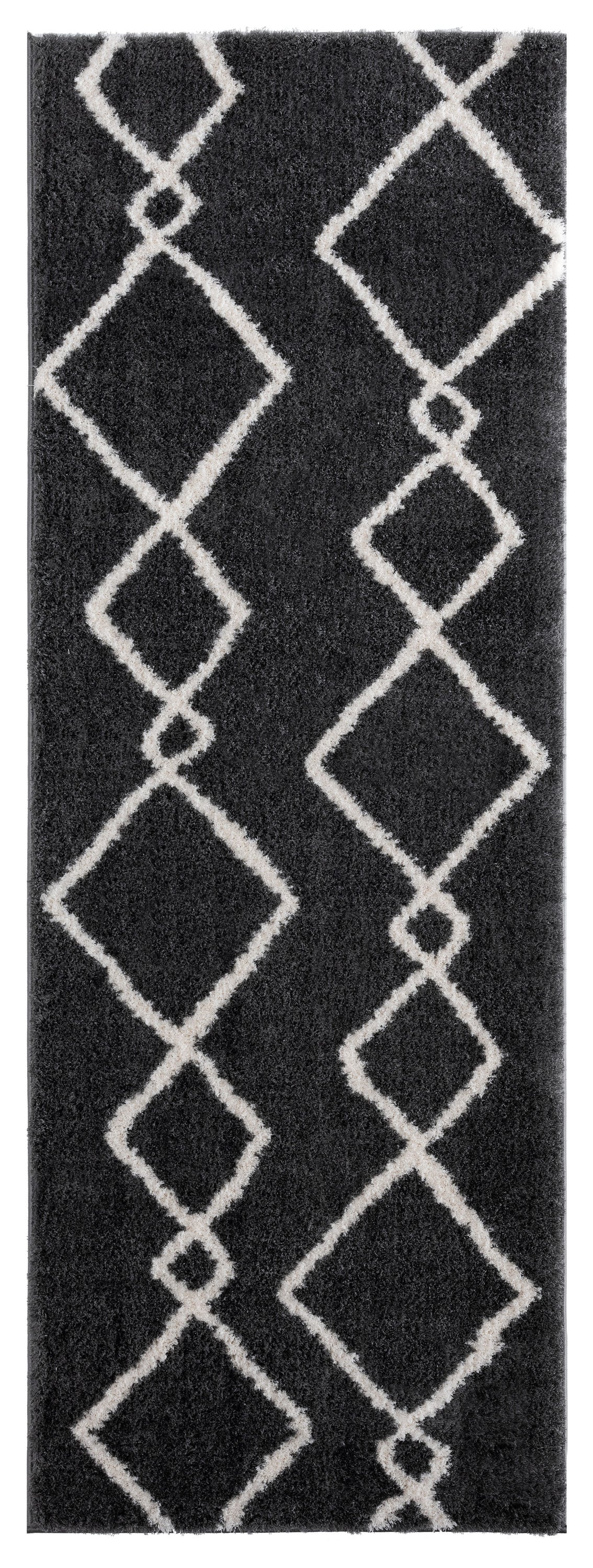 United Weavers Of America 1840 20277 28E Tranquility 3 x 8 (ft) Polyester Smoke Rectangular Indoor Geometric Area rug