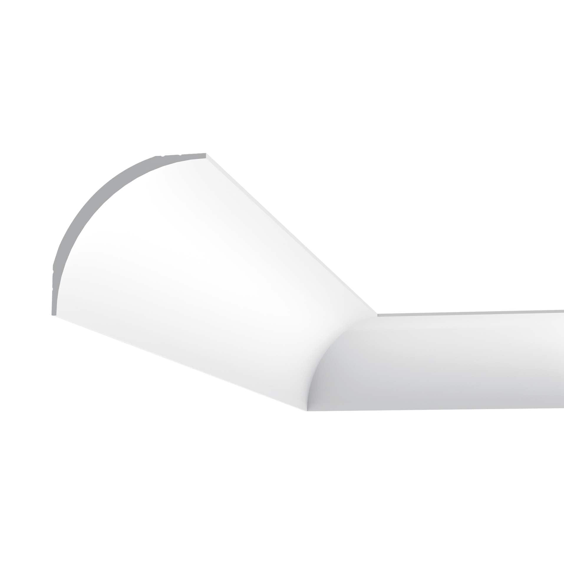 Orac Decor CX126-9PACK 4-3/4-in x 78-in Primed Polystyrene Crown Moulding 9 -Pack