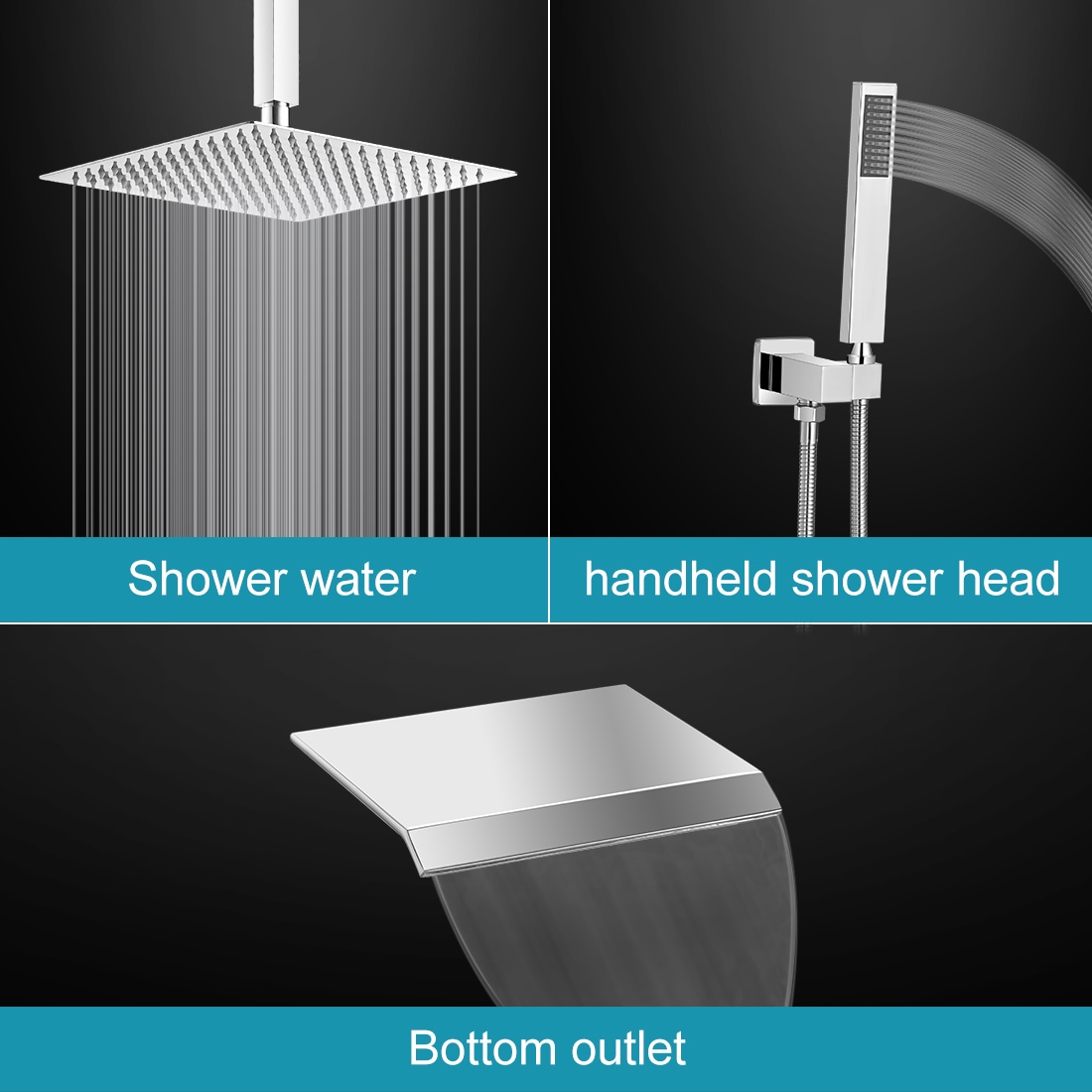 BWE A-95014-C-S Tub-Shower-Faucets - View #3