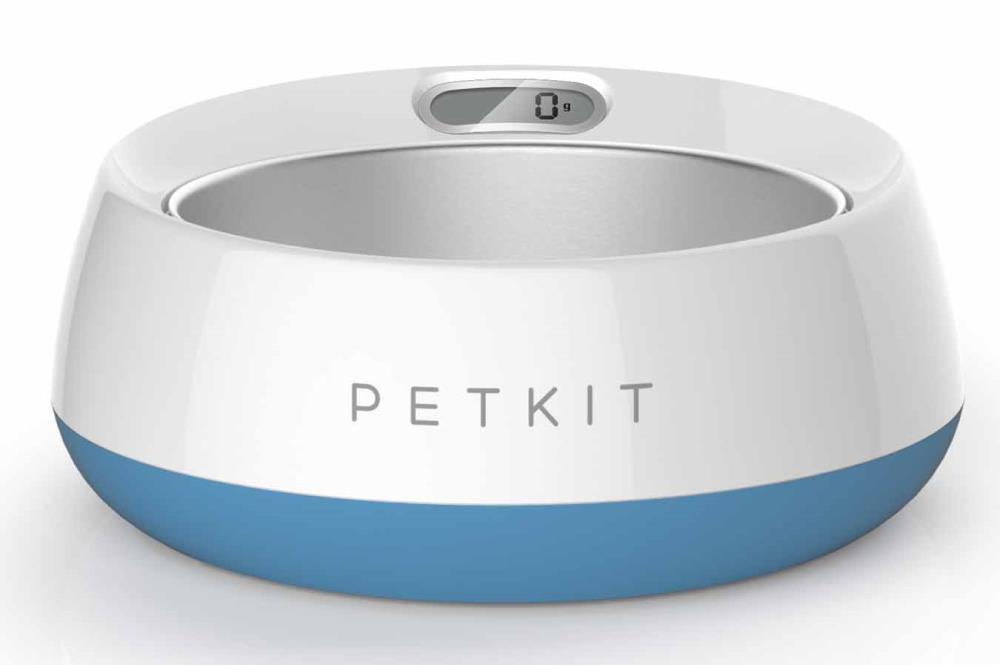 PETKIT SAB2BL 57.48-oz. Metal Dog/Cat Food bowl