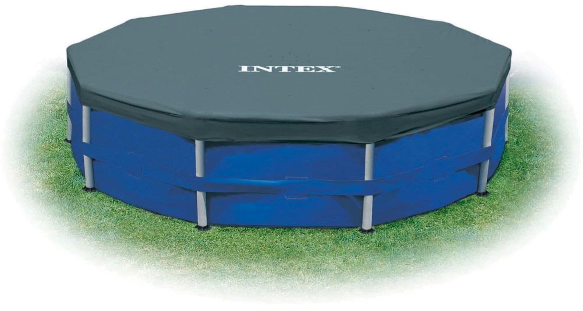 Intex 12-Feet x 12-Feet 28031E-WMT Vinyl Leaf and debris Round Pool Cover