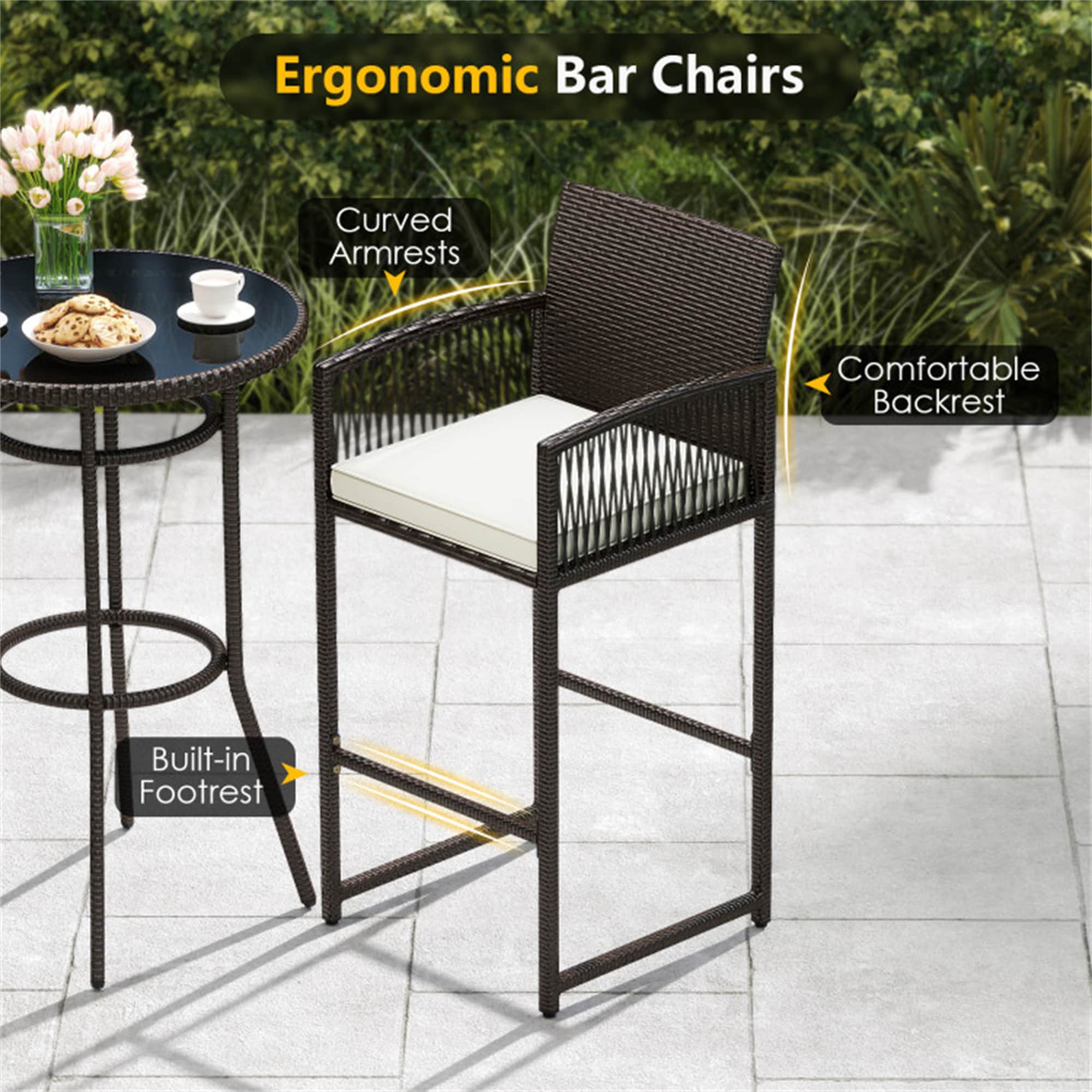 BABOOM BOM-74695WH-CO Patio-Dining-Sets - View #9