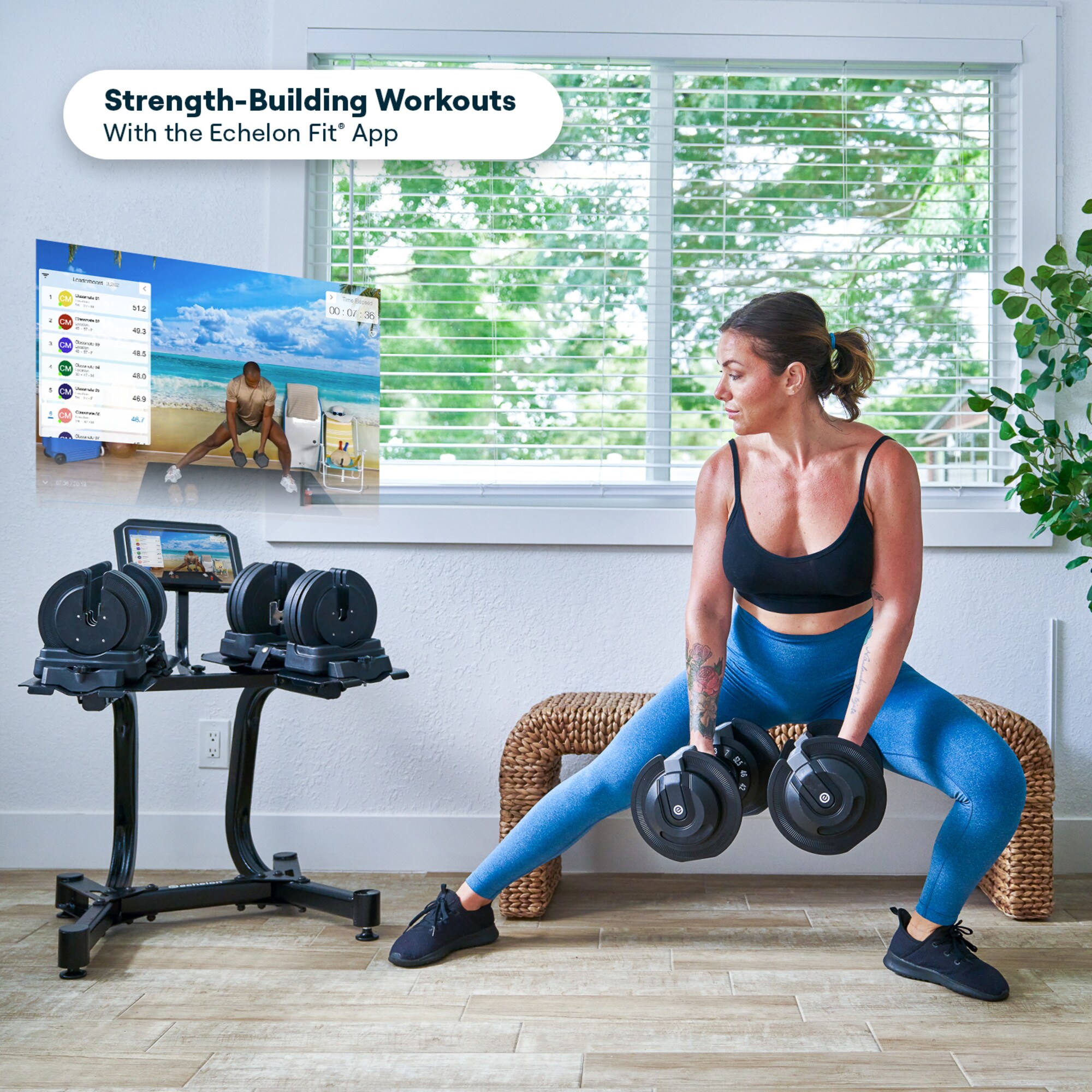 Echelon ECH-DUMB-752-X2STND Barbells-Weight-Bars-Plates - View #5