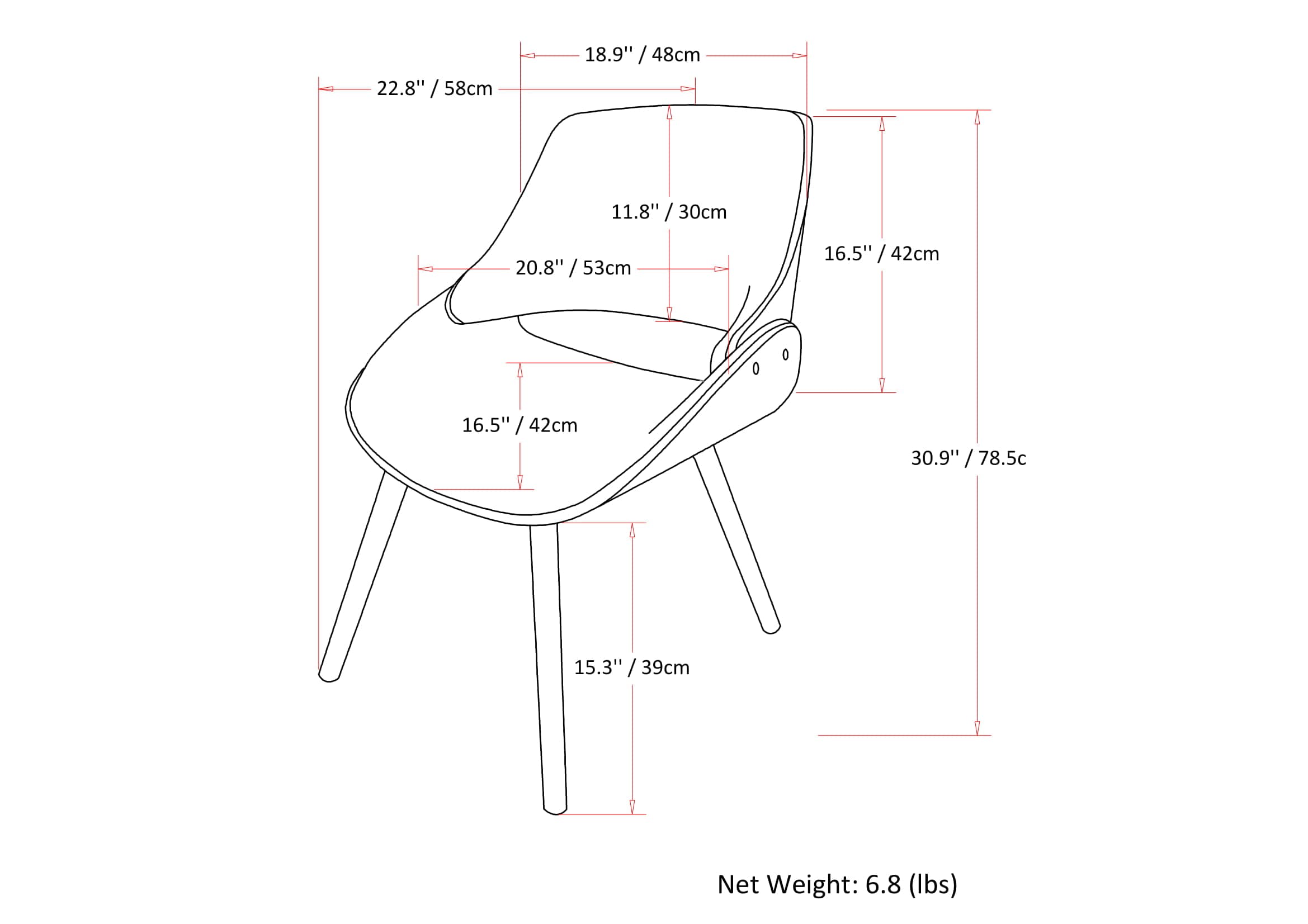 Simpli Home AXCMALW-DBU Dining-Chairs - View #10