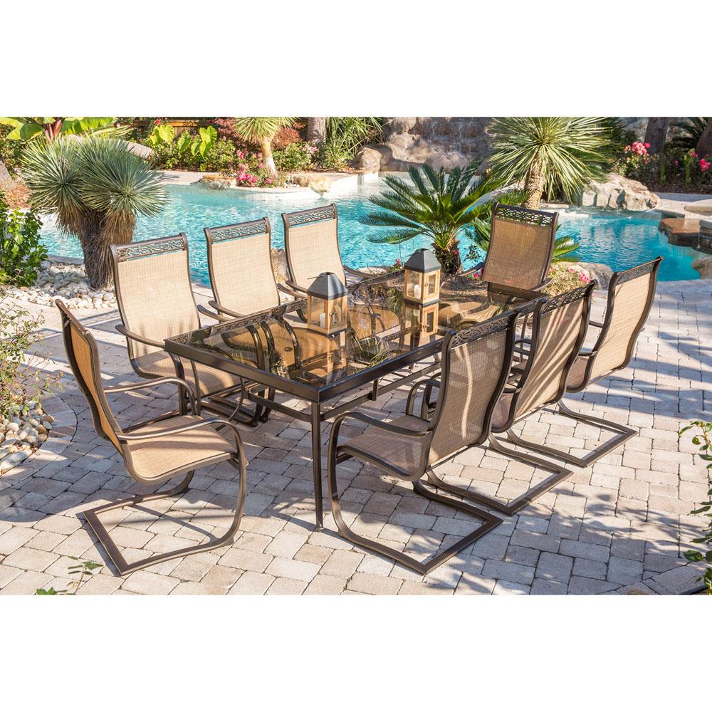 Hanover MONDN9PCSPG Patio-Dining-Sets - View #7