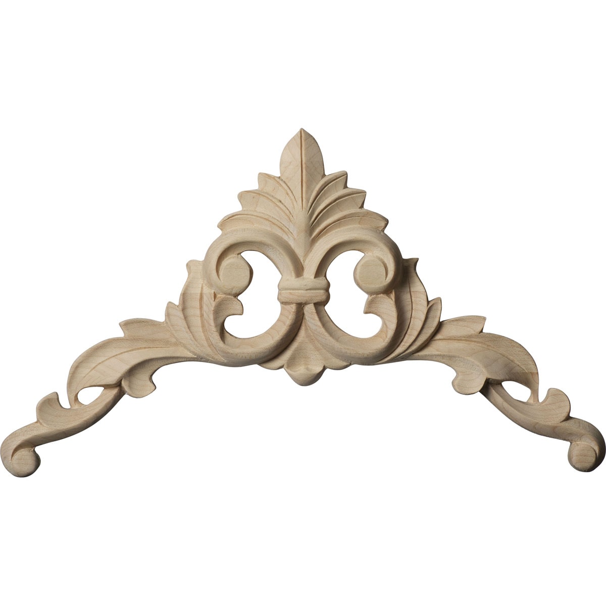 Ekena Millwork ONL08X08X01CAMA Caputo 8-in W x 8-in H Unfinished Applique