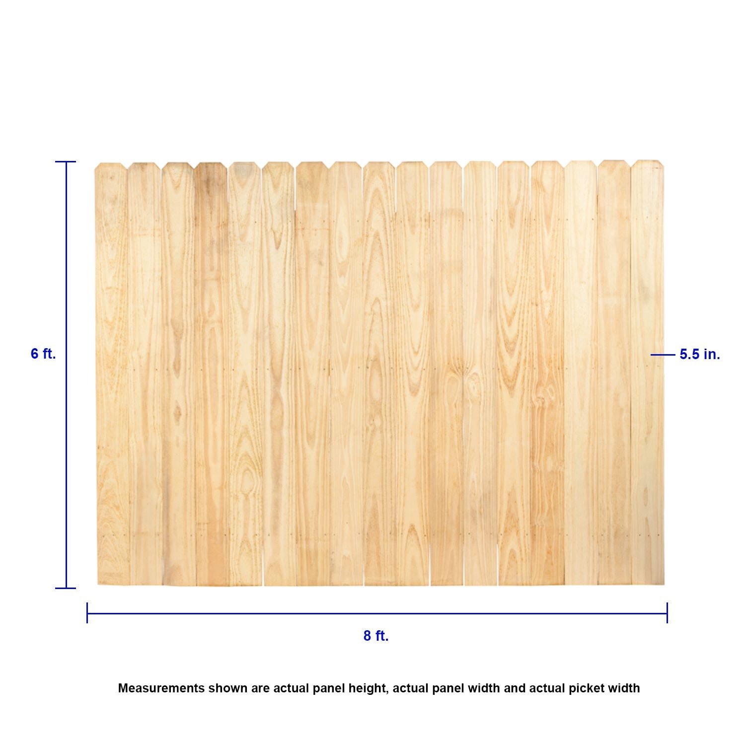 Severe Weather 635515 Wood-Fence-Panels - View #4