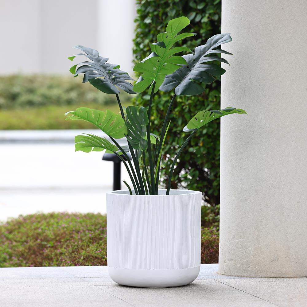 LuxenHome WHPL1971-W Planter-Window-Box - View #3