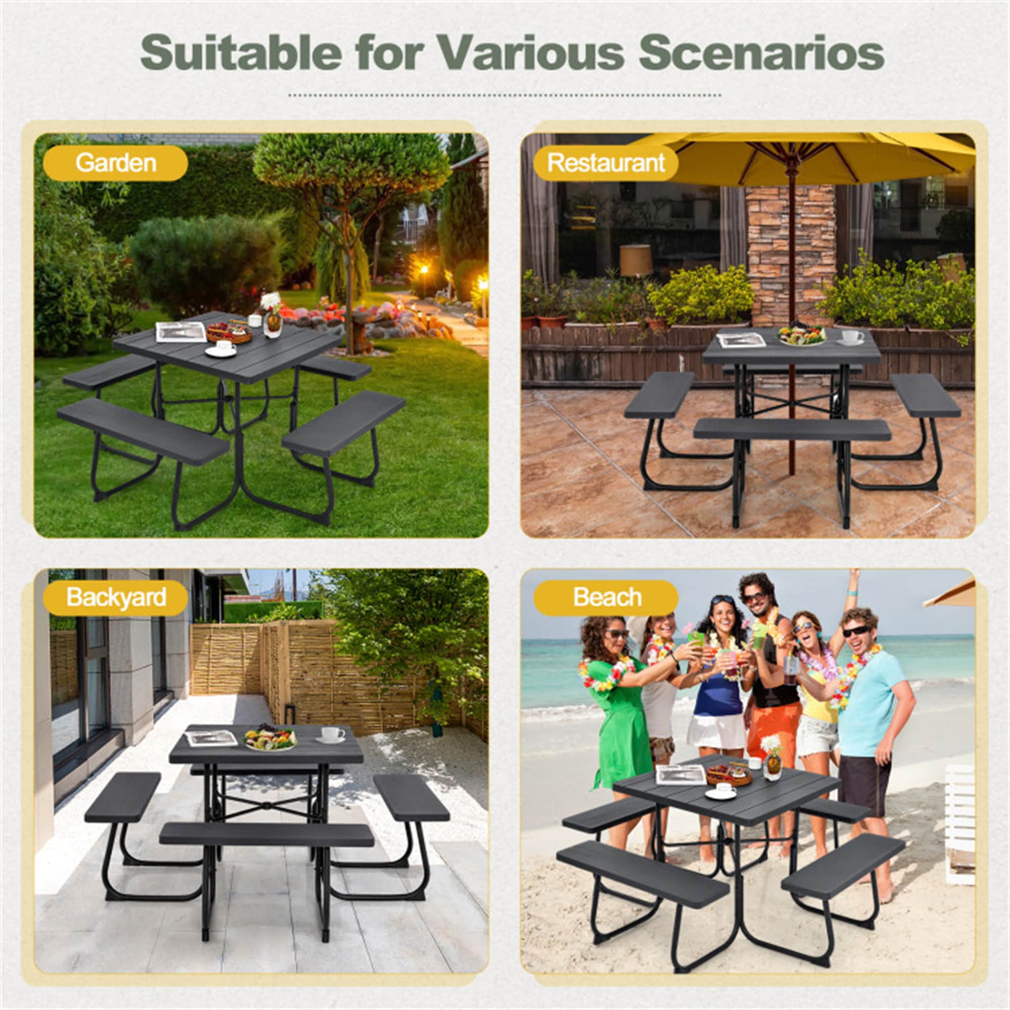 BABOOM BOM-P185172-OR Picnic-Tables - View #10
