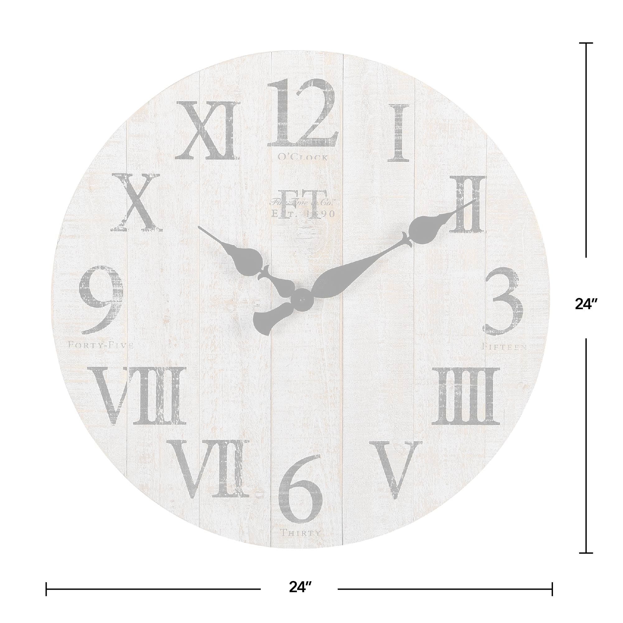 FirsTime 31214 Indoor-Outdoor-Clocks - View #4