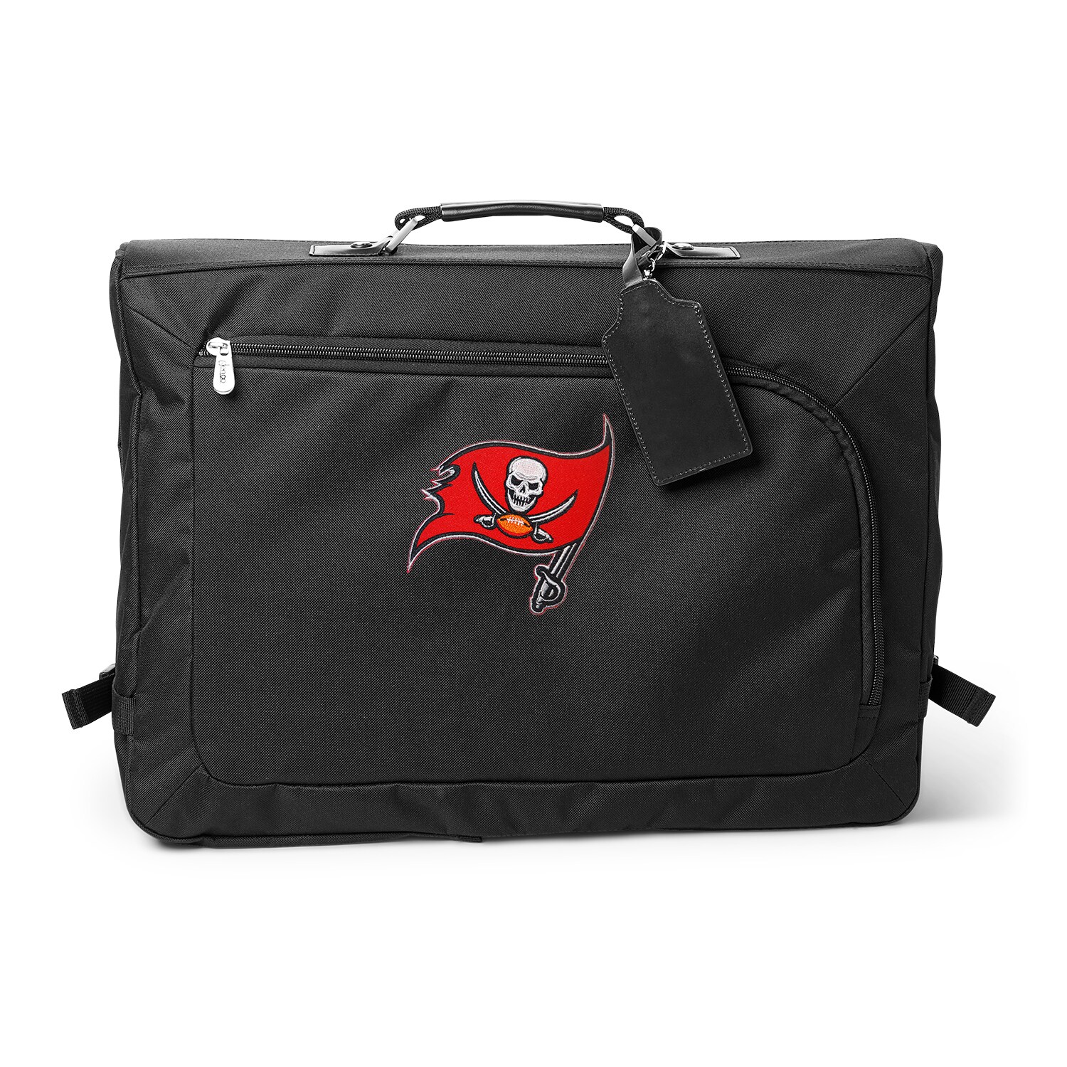 Mojo Licensing NFTBL505 22.25 x 16 x 2 Black Ballistic Nylon Softshell Garment Bag (1-Bag)
