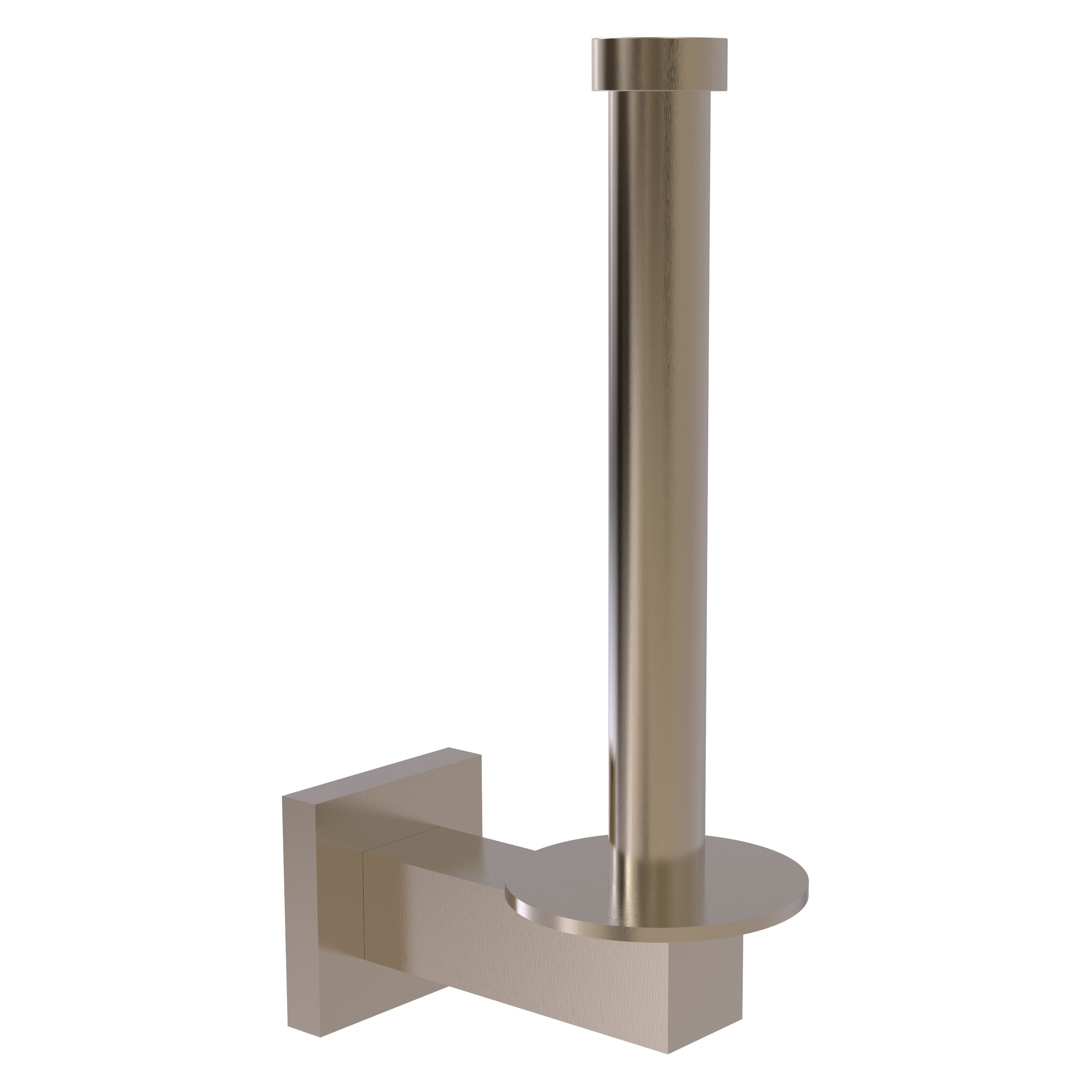 Allied Brass MT-24U-PEW Montero Antique Pewter Wall mount Single post Toilet Paper Holder 1 -Rolls