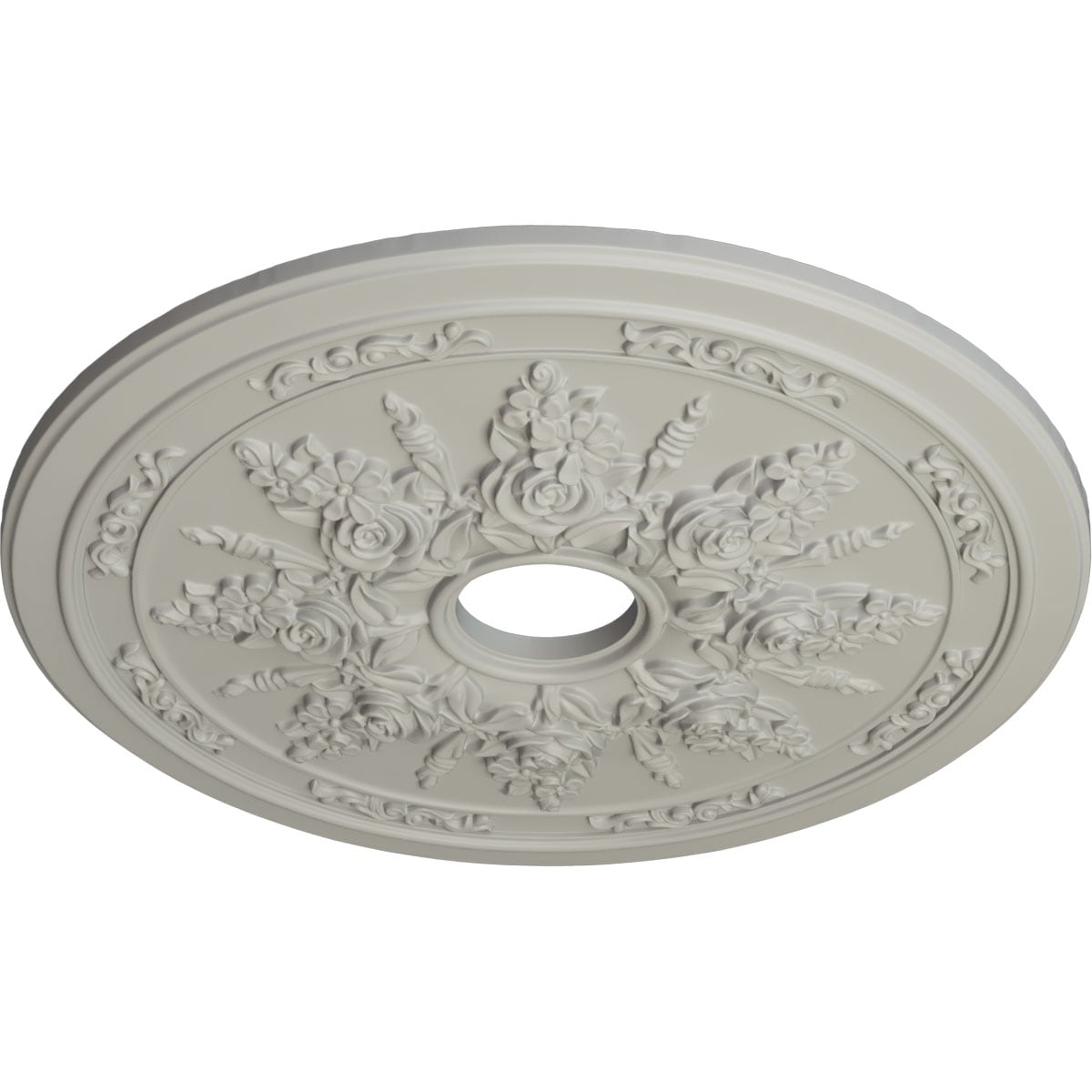Ekena Millwork CM23ROPCF Ceiling-Medallions - View #2