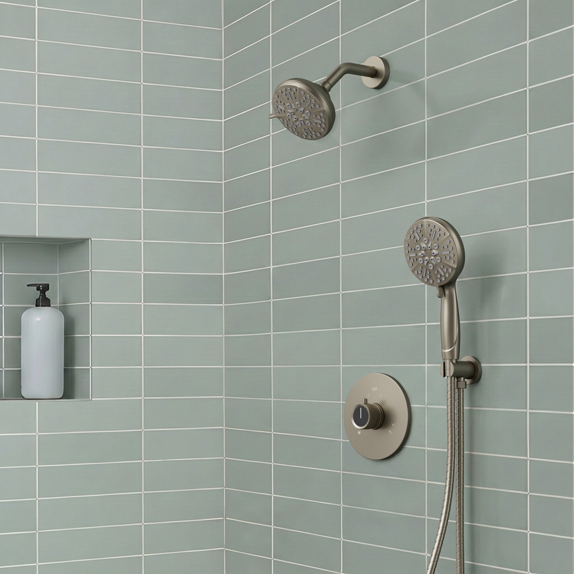 YAWWALK Y11W03-BN Tub-Shower-Faucets - View #2