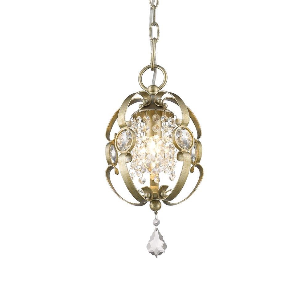 Golden Lighting 1323-M1L WG Pendant-Lights - View #2