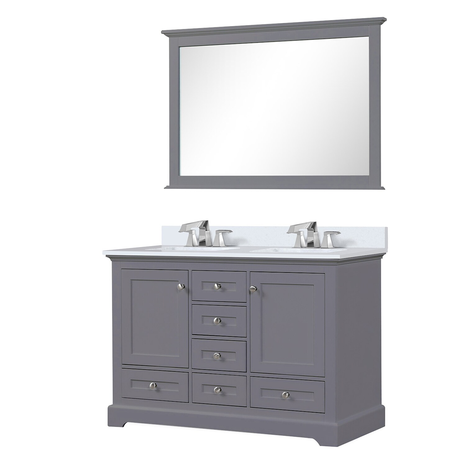 Lexora LD342248DBWQM46F Bath-Vanity-Combo - View #5