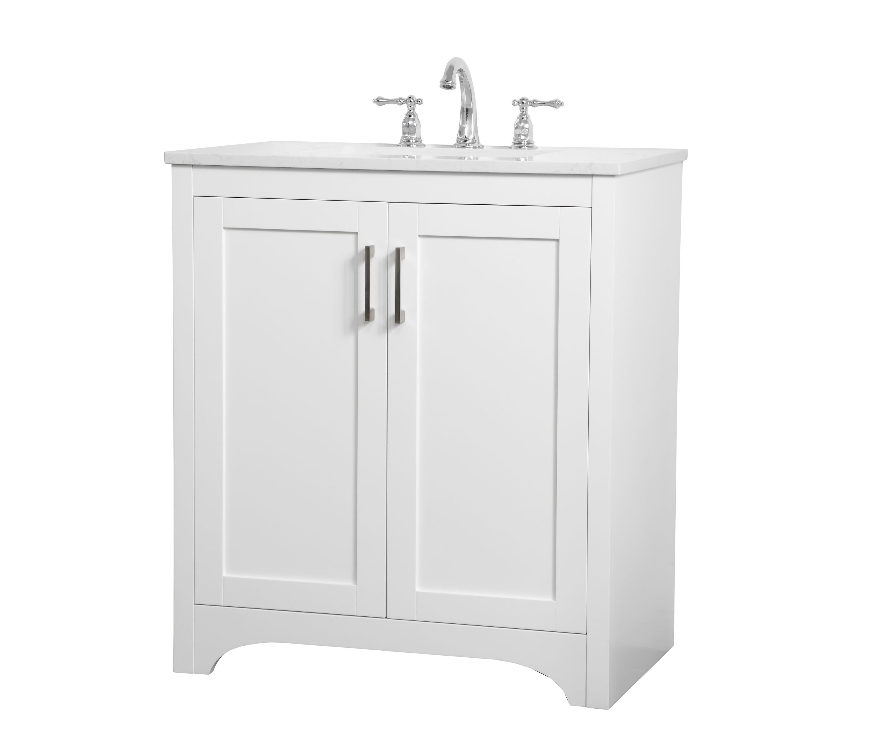 Elegant Decor HF51090WH Bath-Vanity-Combo - View #8