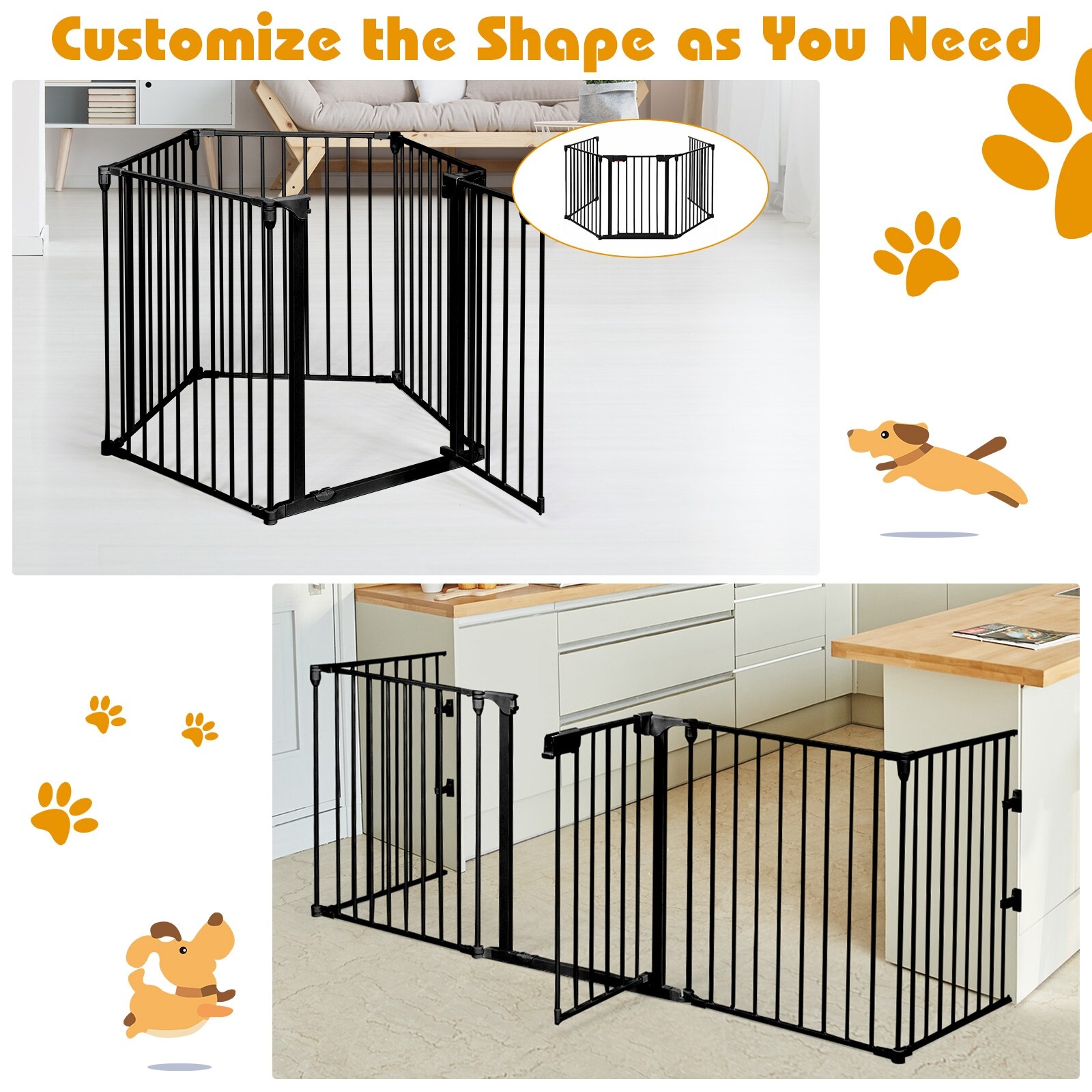 LIVIZA PTG7403BN Dog-Pens - View #9