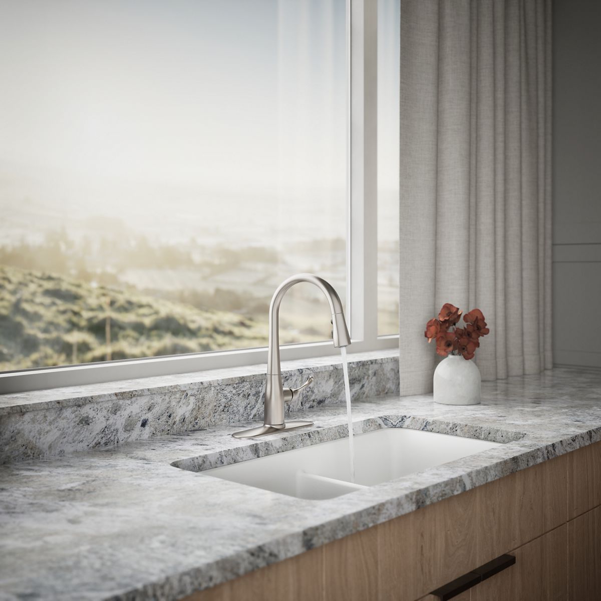 KOHLER 597-VS Kitchen-Faucets - View #4