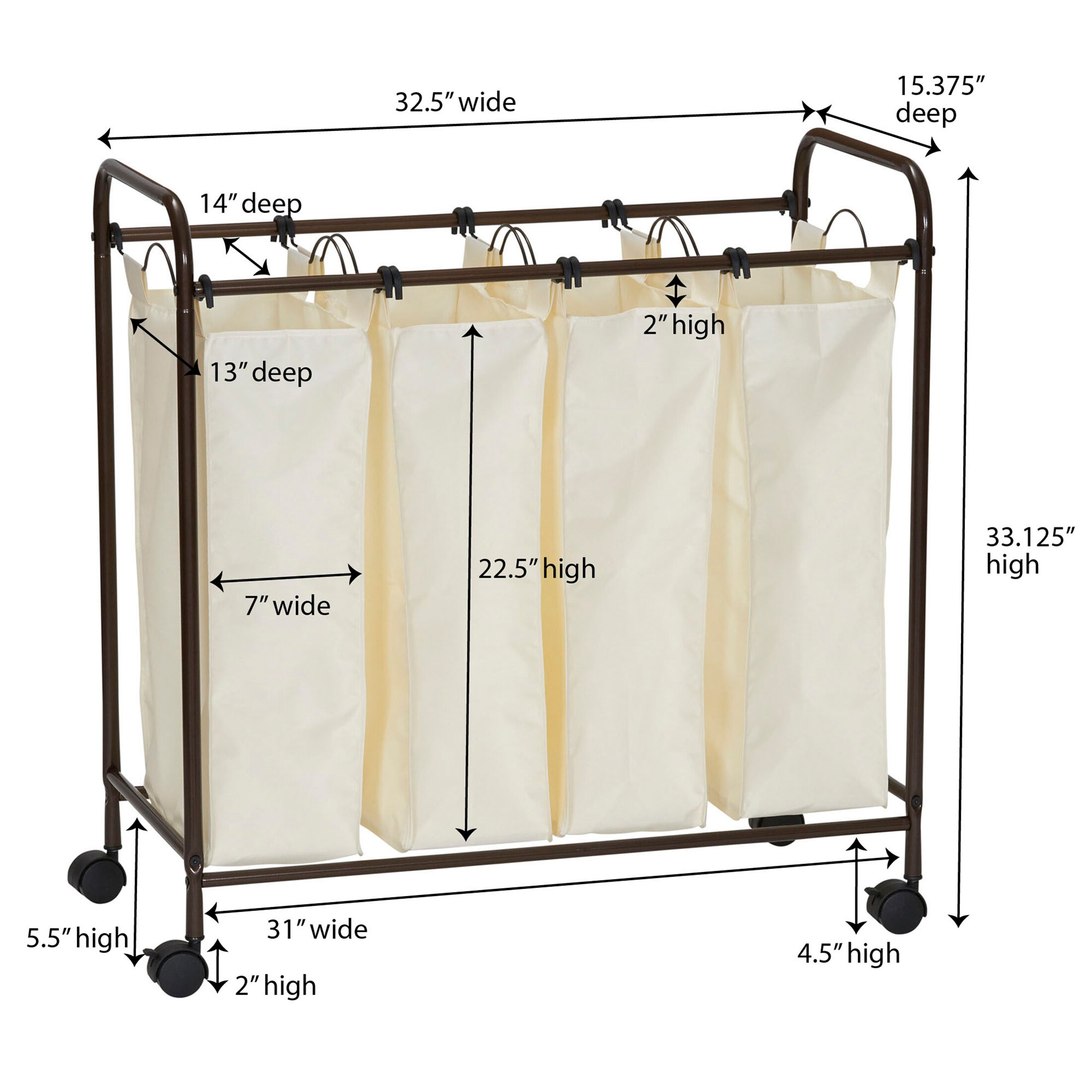 Household Essentials HH7173 Hamper-Baskets - View #6