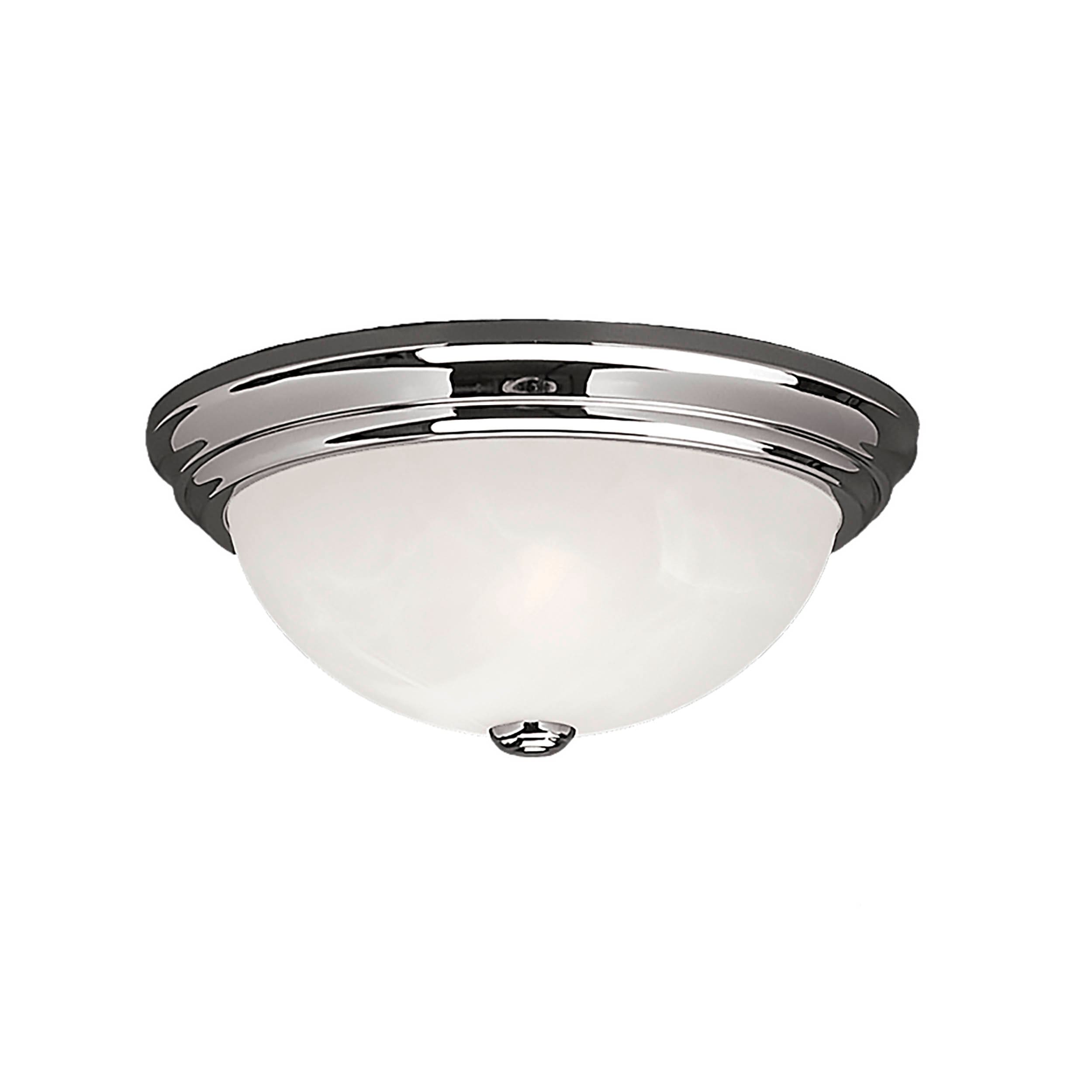 Millennium Lighting 561-CH Flush Mount 2-Light Chrome Flush Mount Light