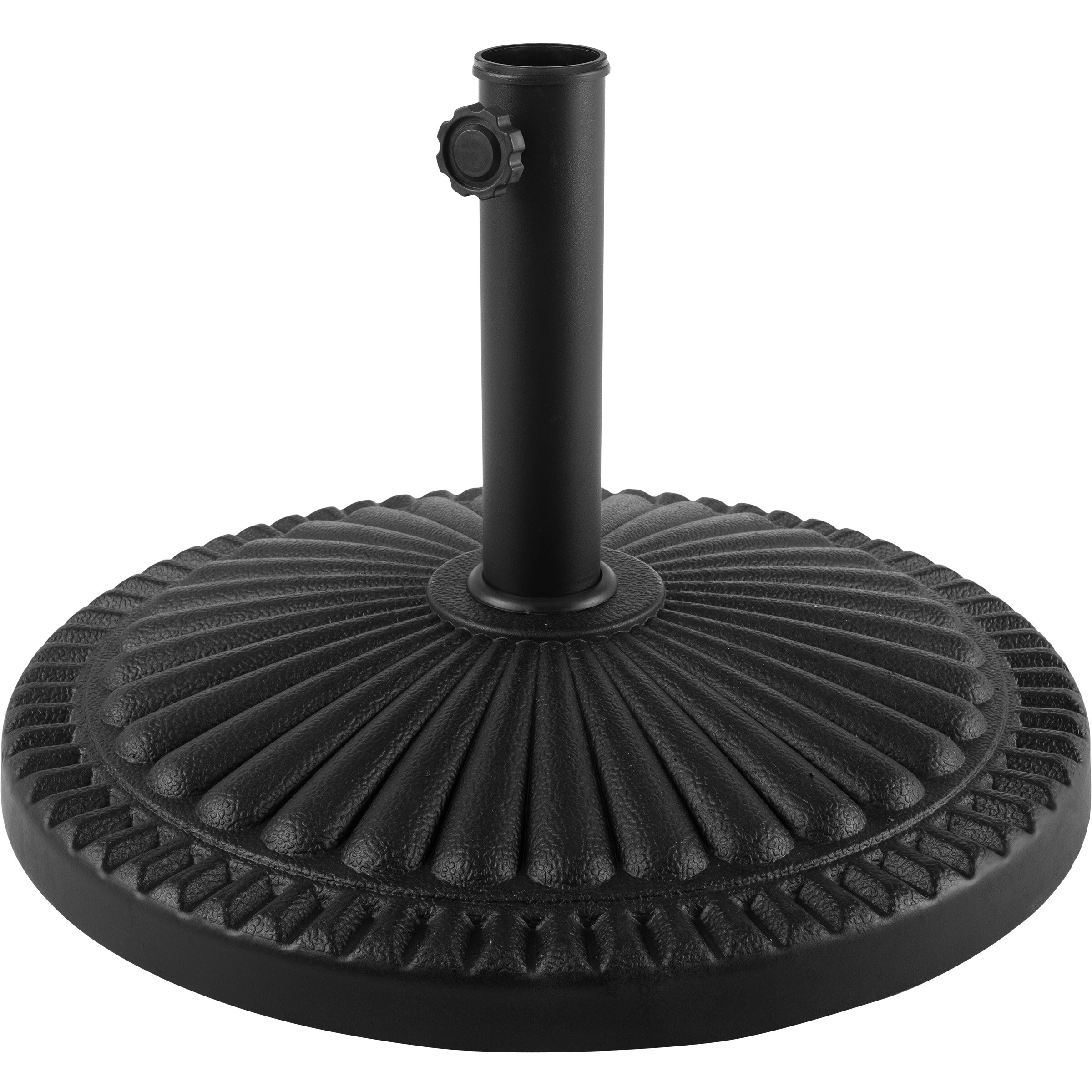 Pure Garden Garden Black Patio Umbrella Base in the Patio Umbrella ...