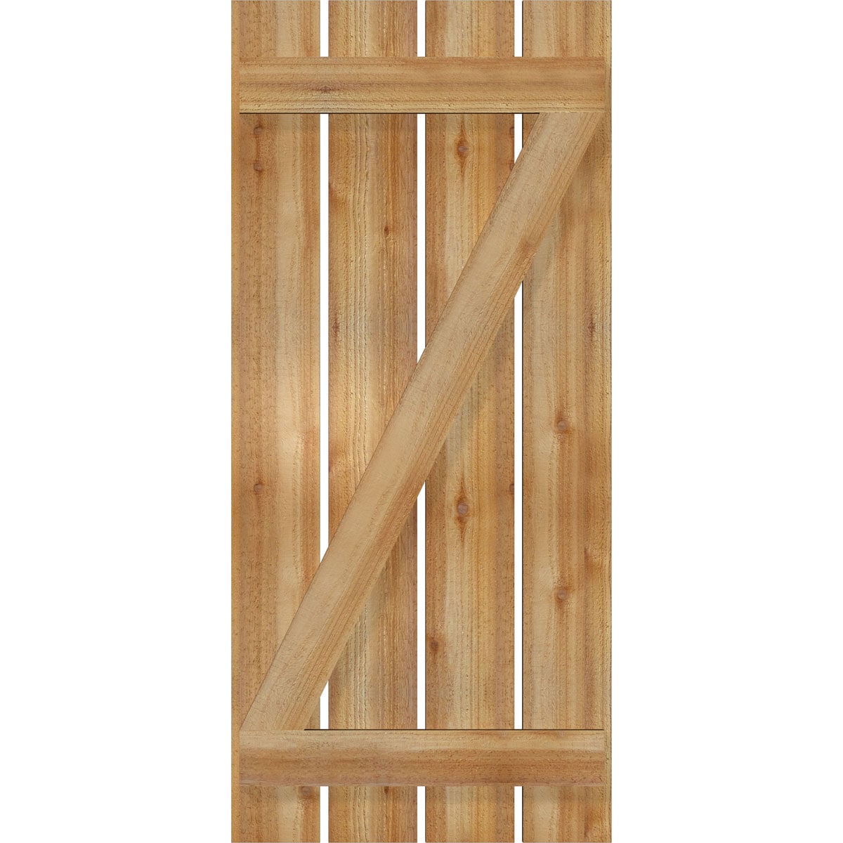 Ekena Millwork RBS06Z23X051RWR Exterior-Shutters - View #5