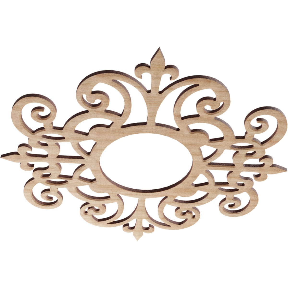 Ekena Millwork CMWP16X16X0250DIAL Ceiling-Medallions - View #2