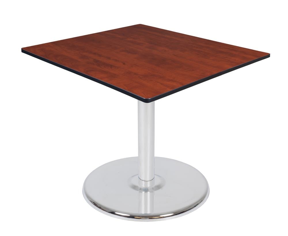 Regency TVP4848CHCM Breakroom Red 4-Person Training Table (48-in W x 29-in H)