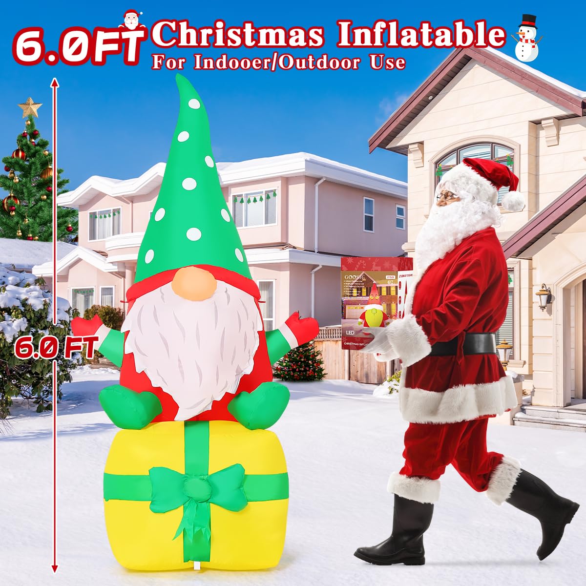 GOOSH DJ-SD-27484 Christmas-Inflatables - View #6
