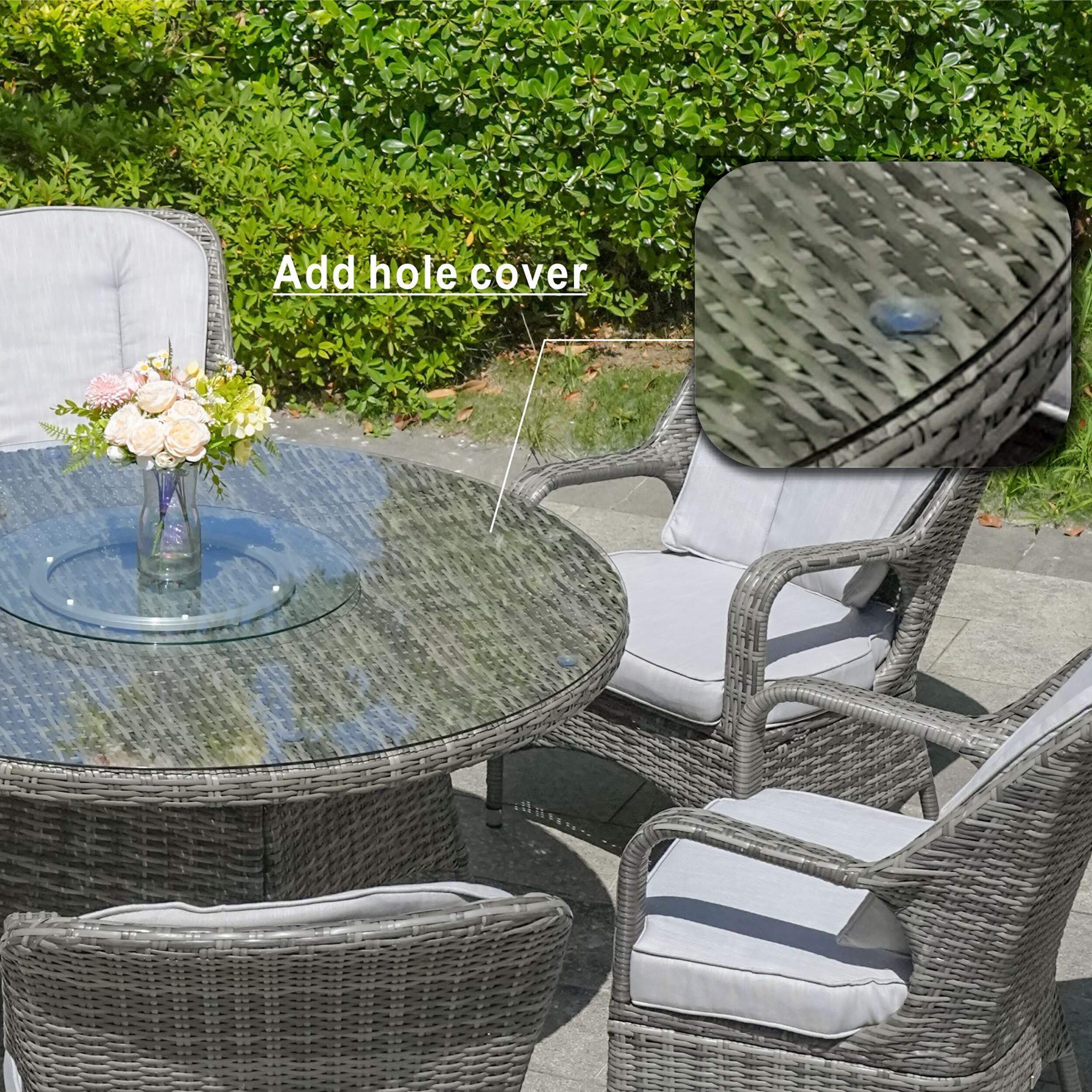 Moda Furnishings MD-PAD-1711-G Patio-Dining-Sets - View #6