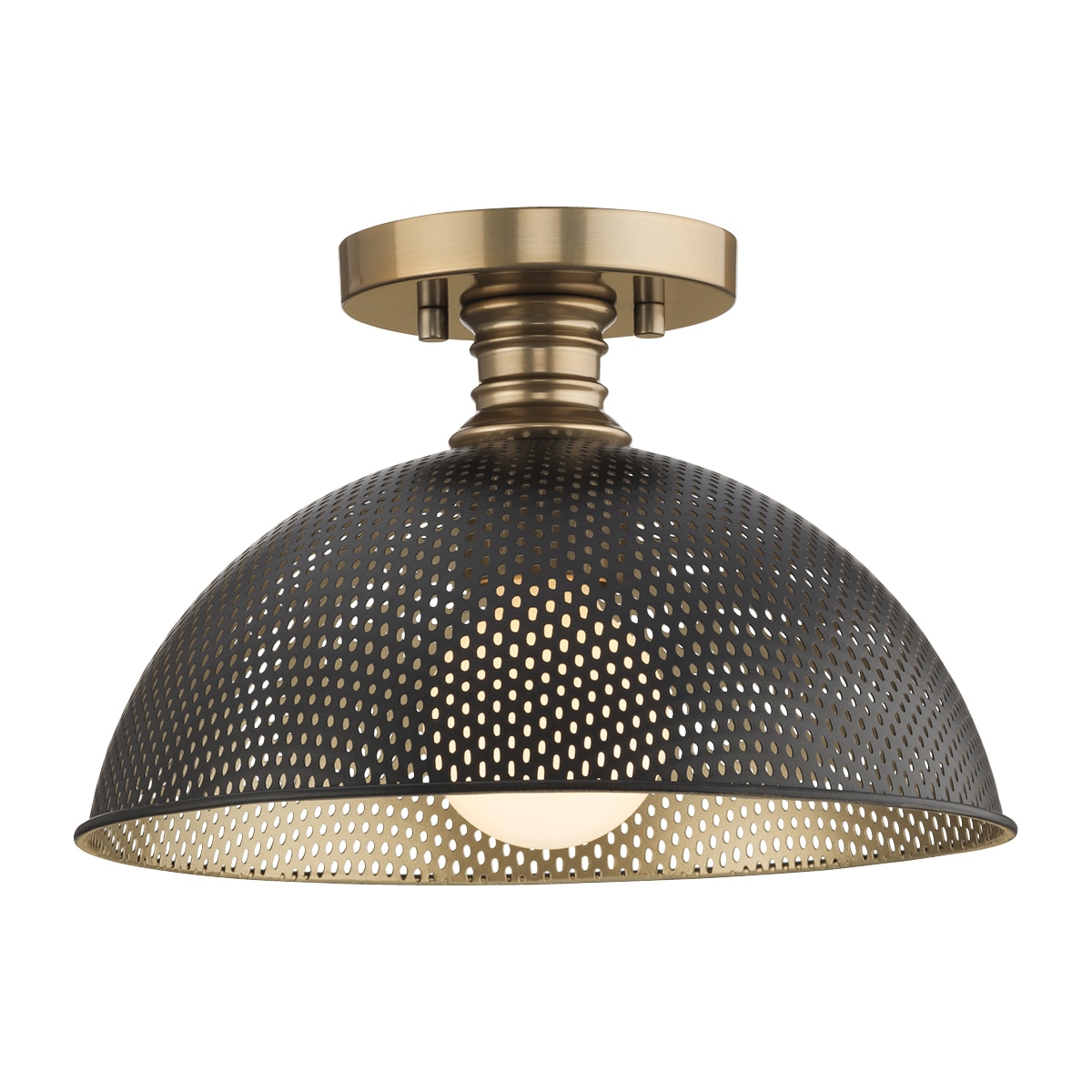 Progress Lighting Markor 8-in H 10-in W Summer Linen Fabric Cylinder Pendant Light Shade