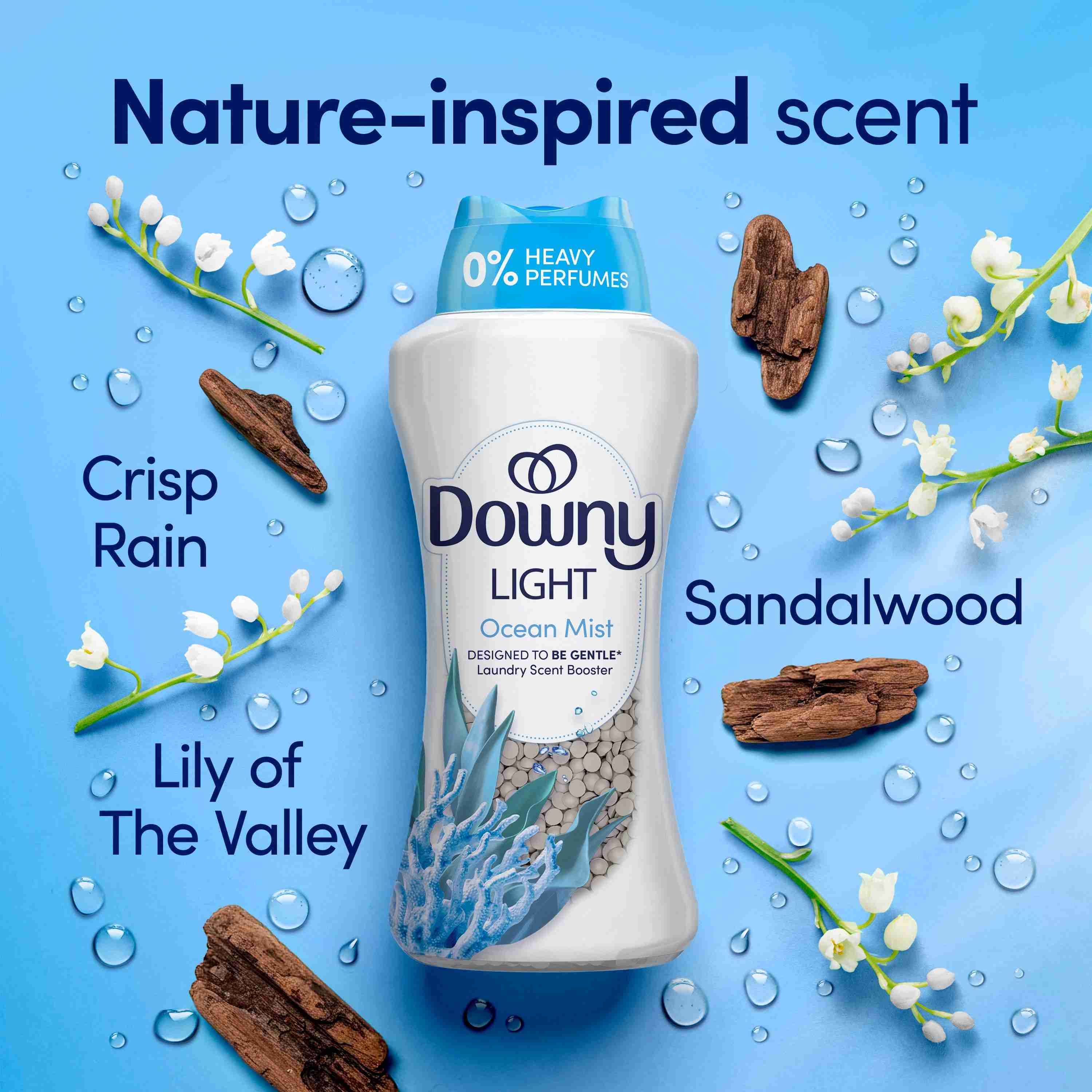 Downy light Beads Ocean Mist Scent Booster 24-oz 3077208779 at