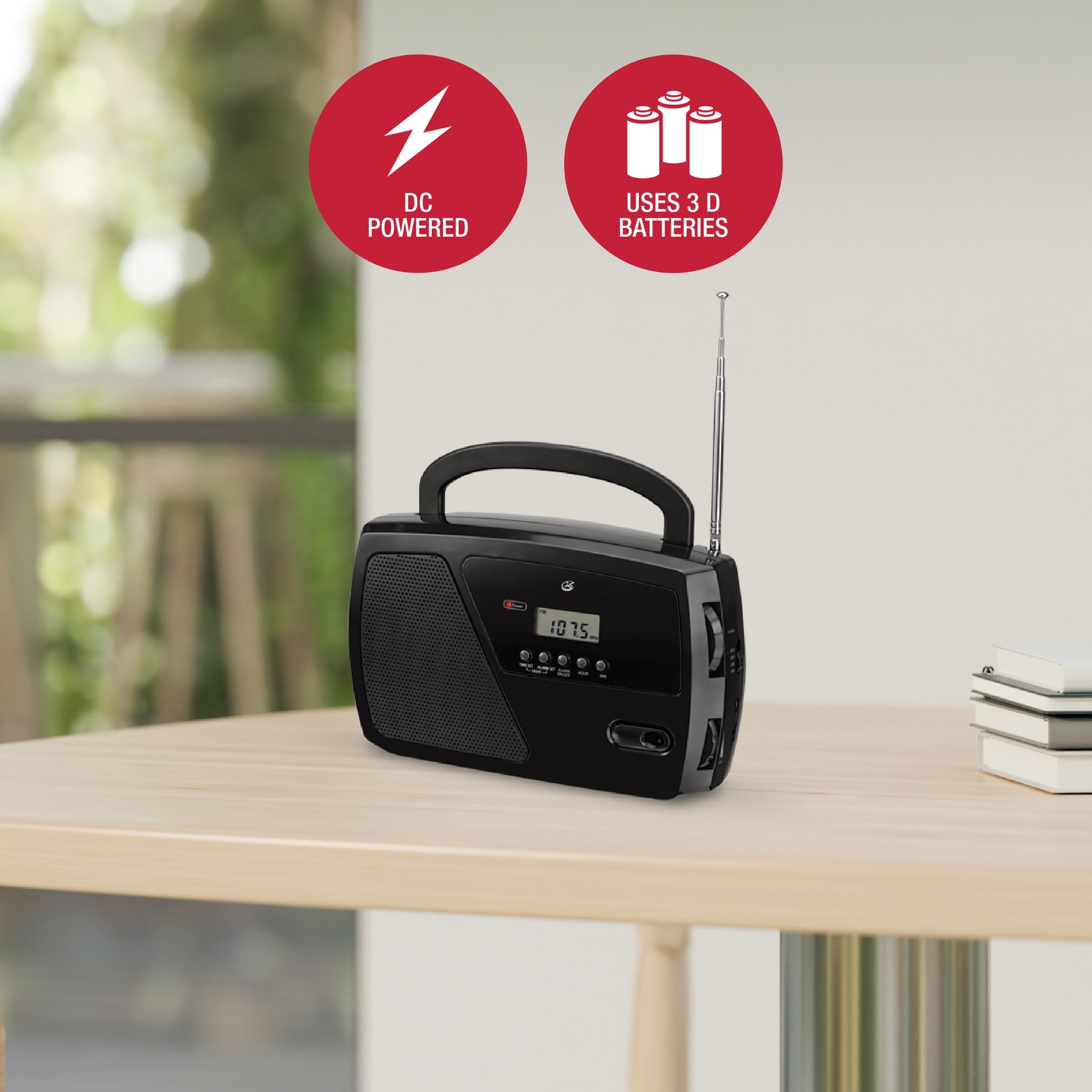 GPX R633B Boomboxes-Radios - View #8