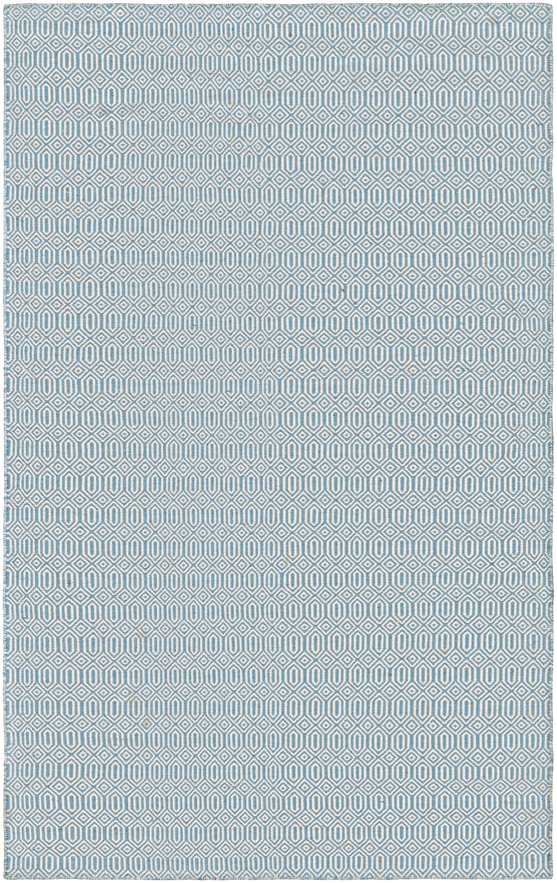 Couristan 49600735030050T Cottages 3 x 5 (ft) Microfiber Denim Rectangular Indoor/Outdoor Area rug