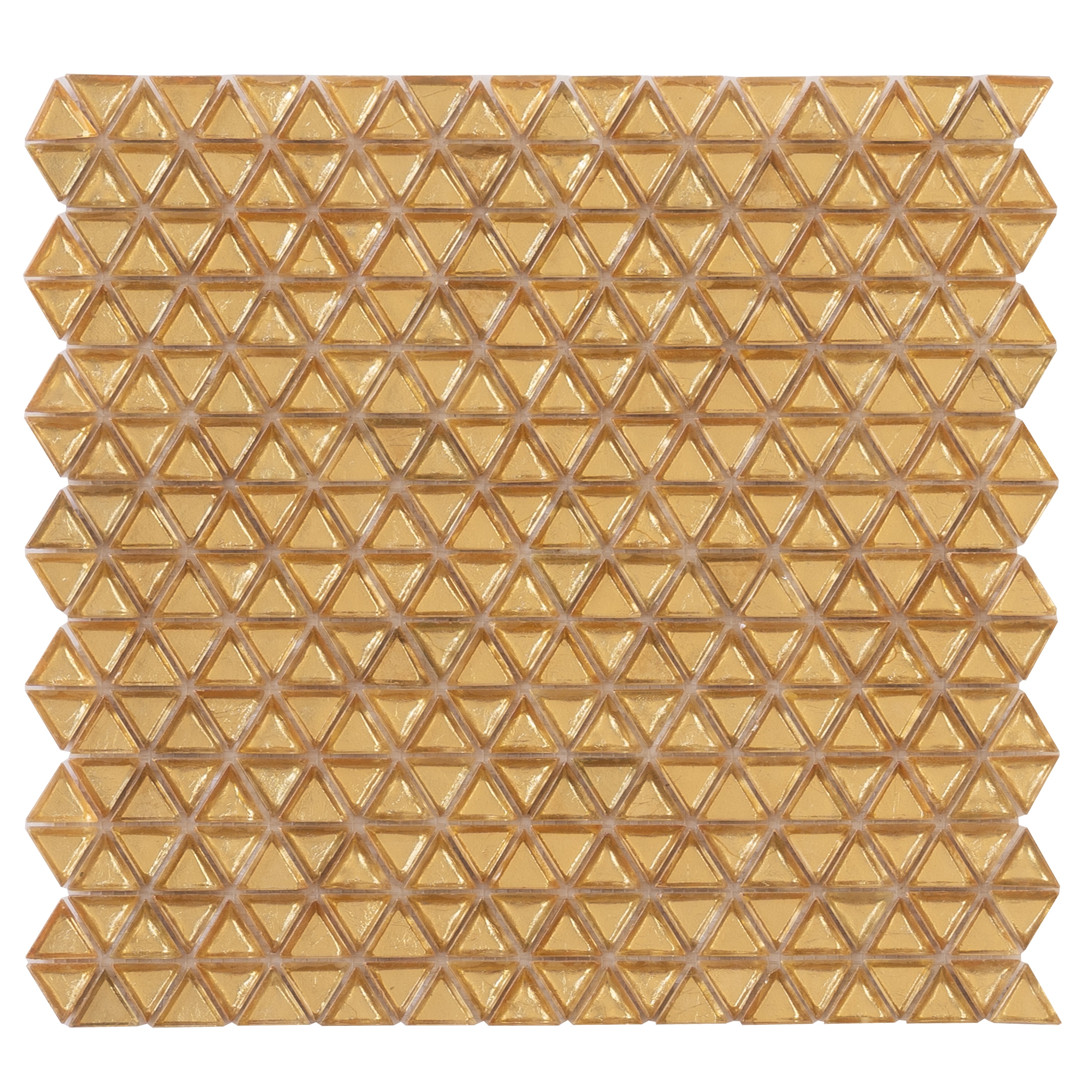 Apollo Tile APLATR8802A Majeste Shimmer Gold 12-in x 12-in Glossy Glass Patterned Floor and Wall Tile (10.34-sq. ft/ Carton)