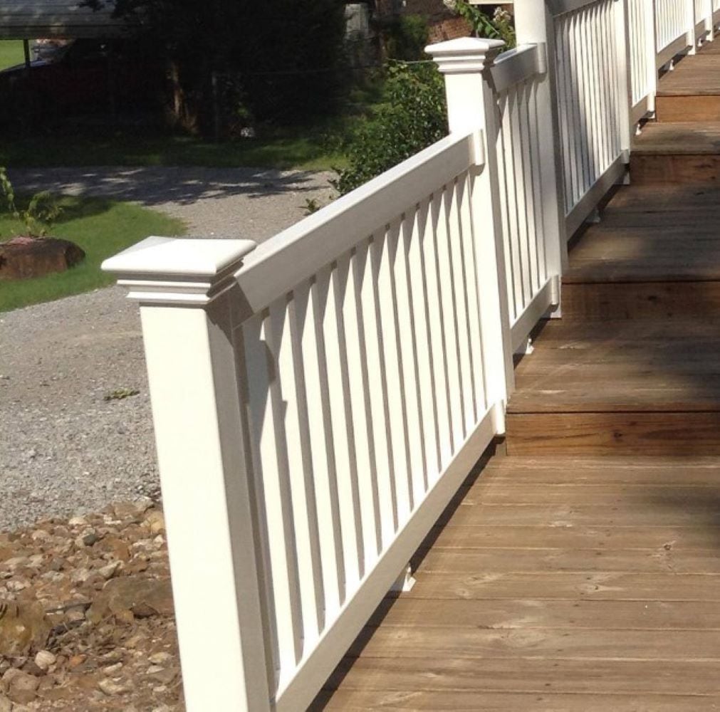 Capital Railing VA5PCFEDW Vinyl-Fence-Post-Caps - View #5