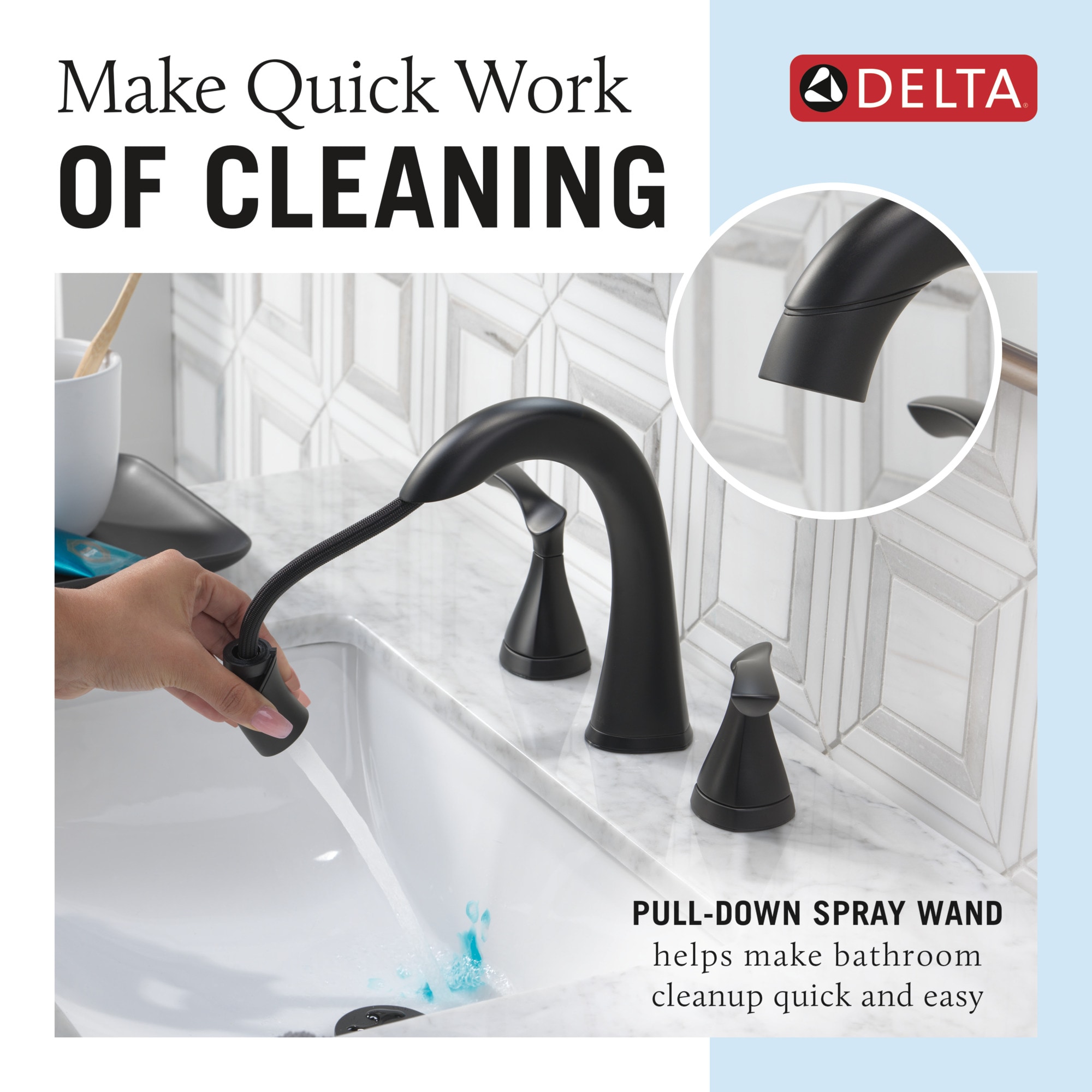 Delta 35748LF-BLPD Lavatory-Faucets - View #3