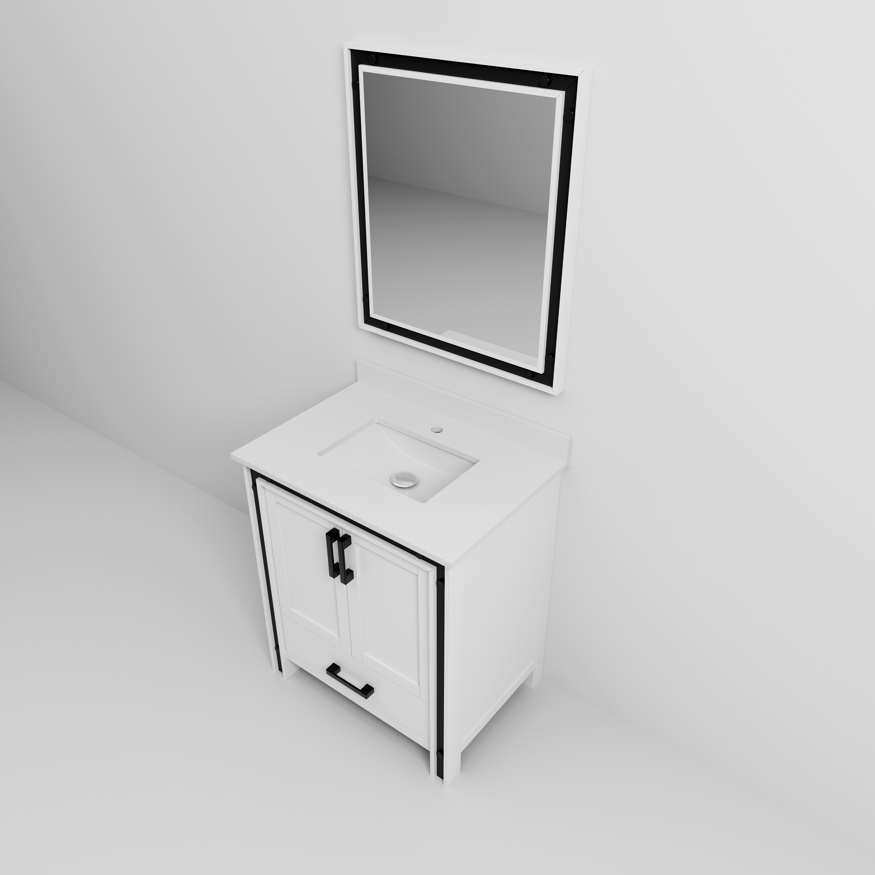 Lexora LVZV30SA210 Bath-Vanity-Combo - View #10