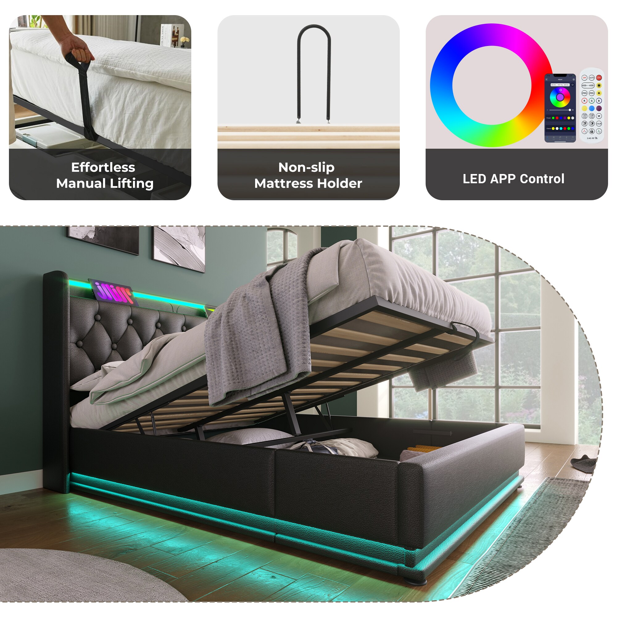 SINOFURN SYC470013BK beds - View #8