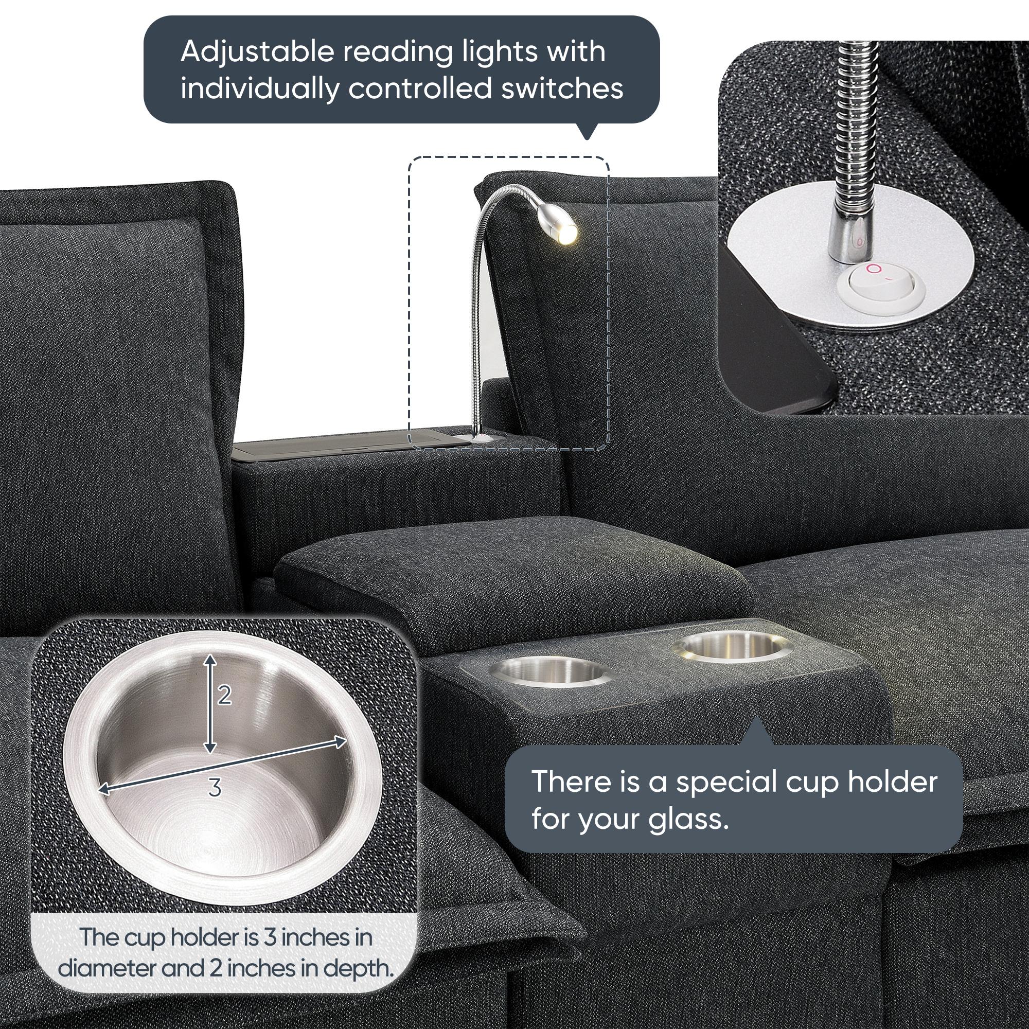 Bayfeve BF-9720G-IN Sofas-Loveseats - View #10