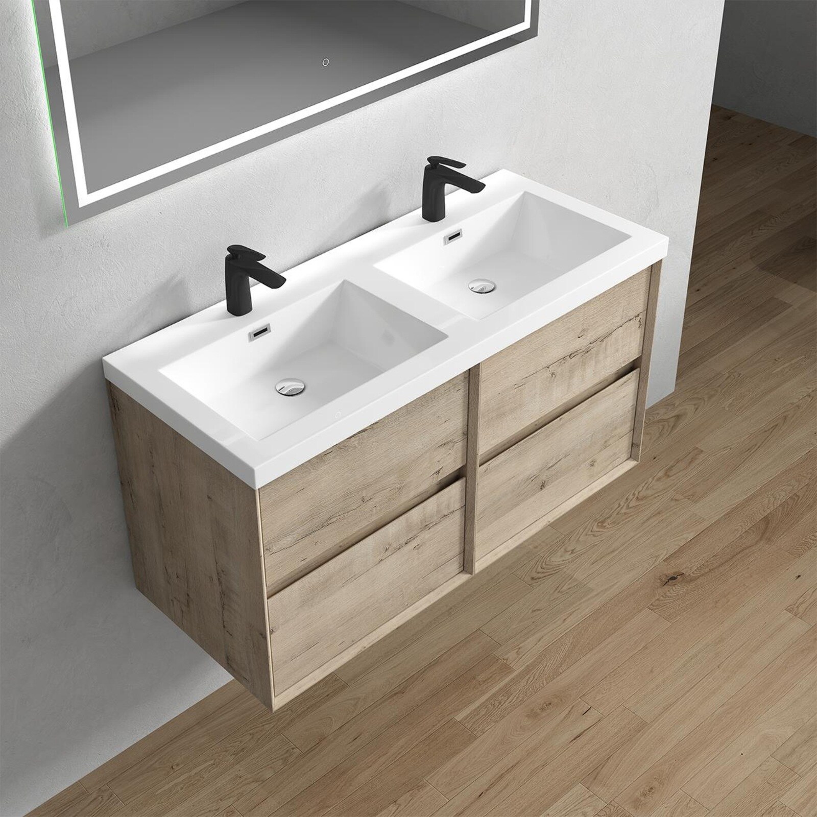 BV Better Vanity SLIM48D-WO Bath-Vanity-Combo - View #3