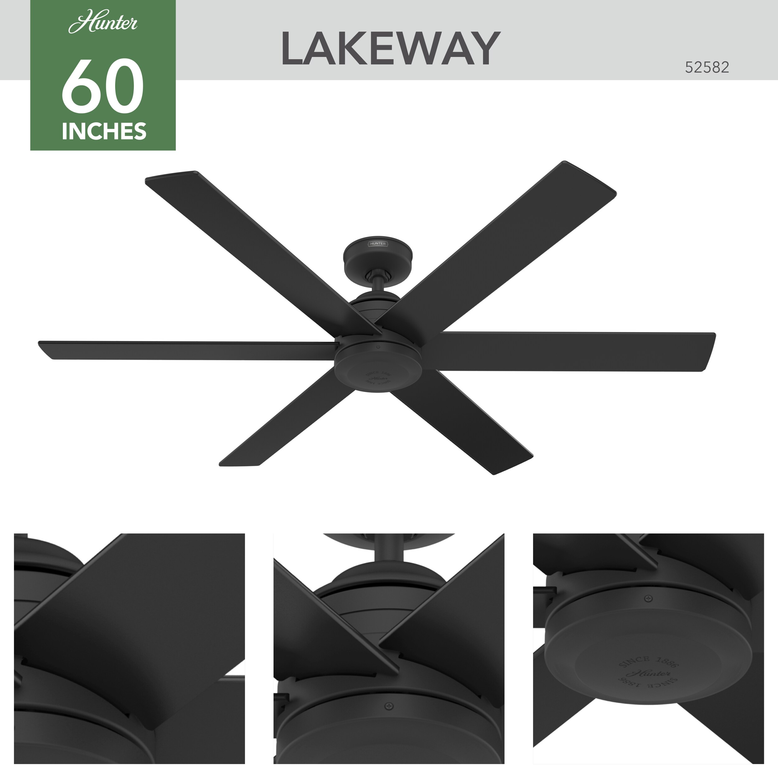 Hunter 52582 Ceiling-Fans - View #3