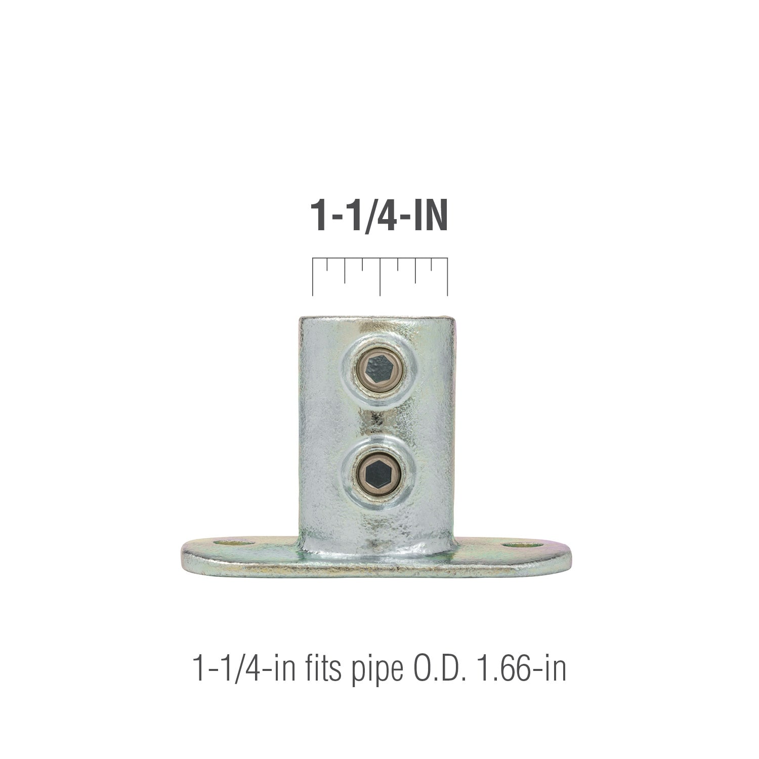 SteelTek 673-206HC Structural-Pipe-Fittings - View #3