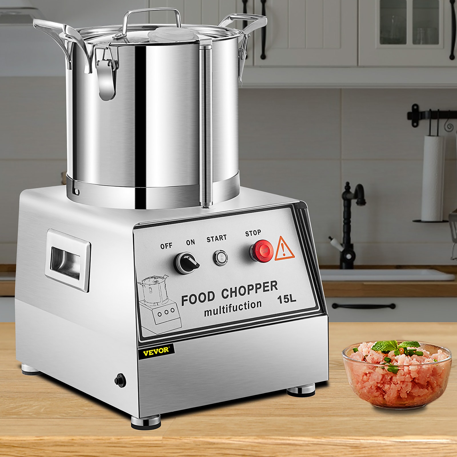 4 In 1 Handheld Electric Vegetable Cutter Set Multifunctional automatic  meat grinder cut pressure pulling garlic stirrer