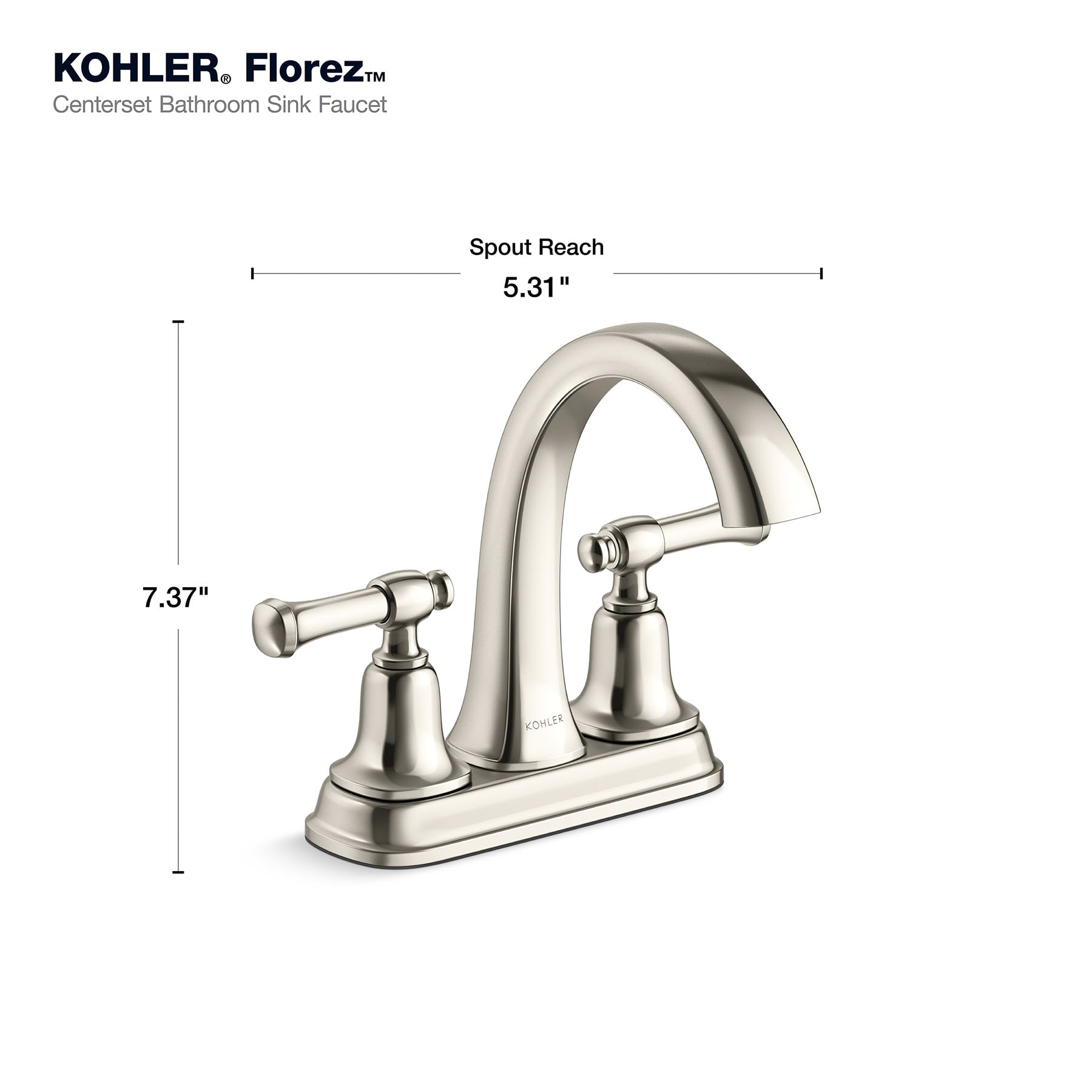 KOHLER R27818-4D-SN Lavatory-Faucets - View #8