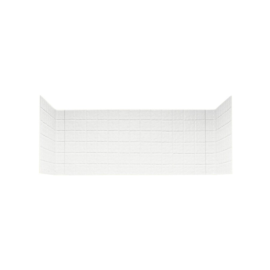 Swanstone TI33000.010 White Shower Wall Extension Panel