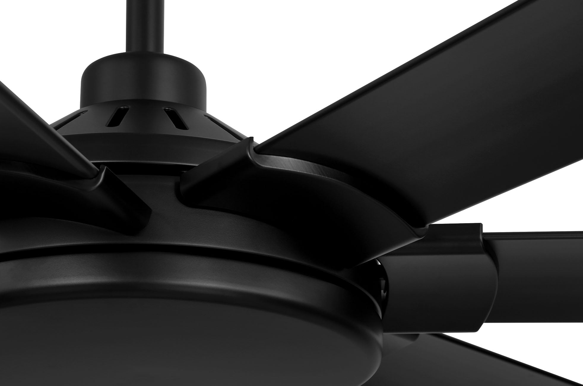 Harbor Breeze Megalodon 100-in Matte Black Indoor/Outdoor Ceiling 